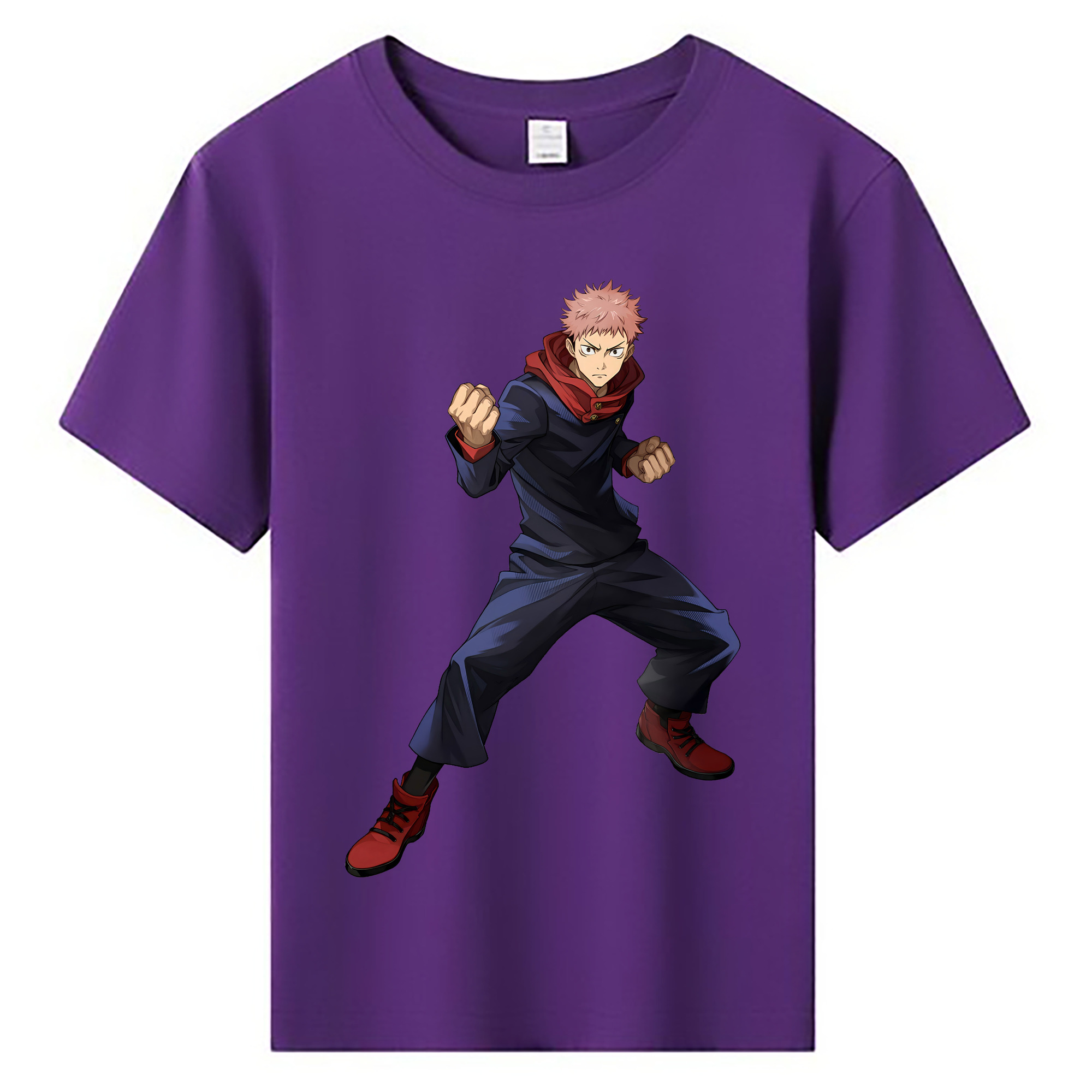 （画像用） 呪術廻戦 Jujutsu Kaisen 綿100％キッズTシャツ（フロントプリント）