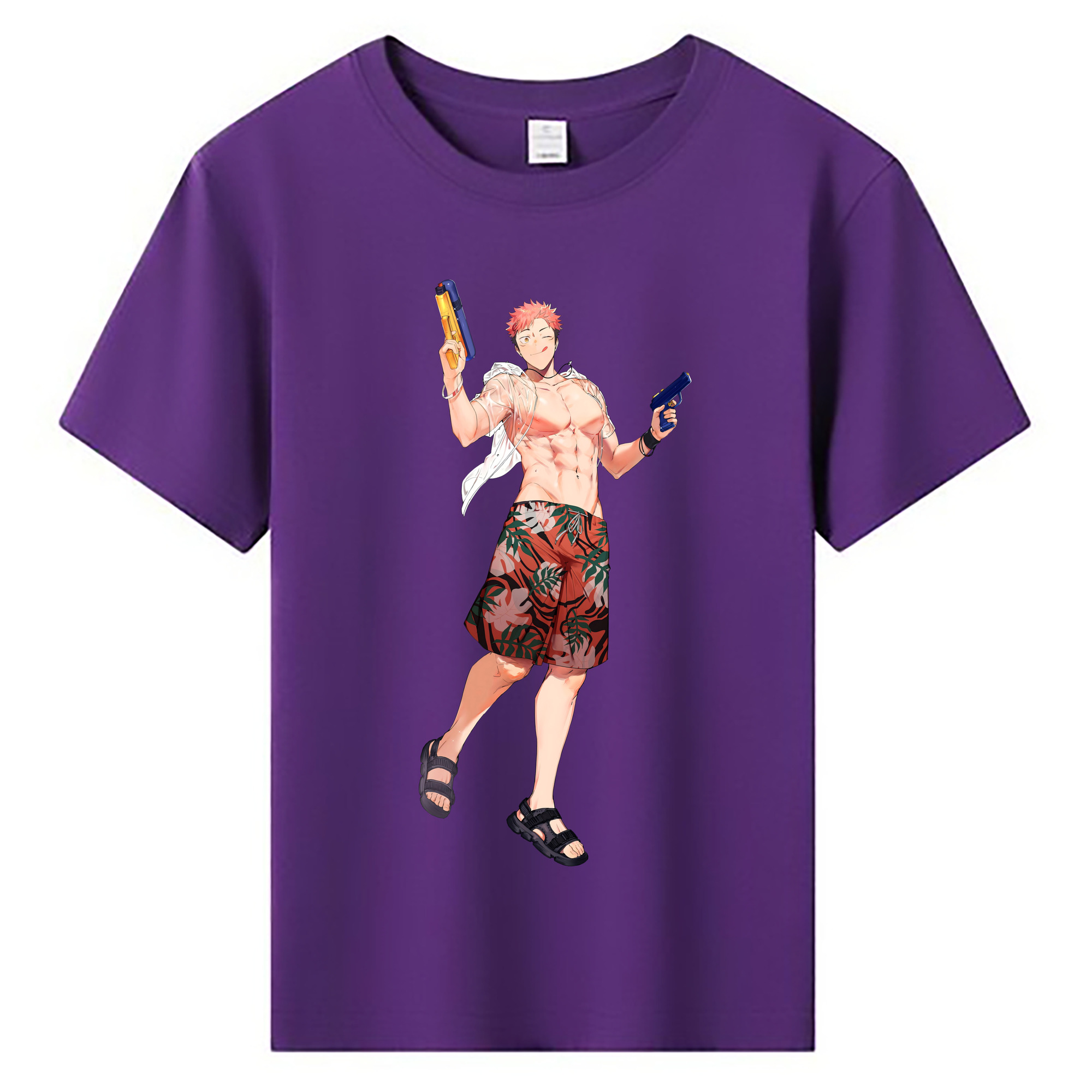 （画像用） 呪術廻戦 Jujutsu Kaisen 綿100％キッズTシャツ（フロントプリント）