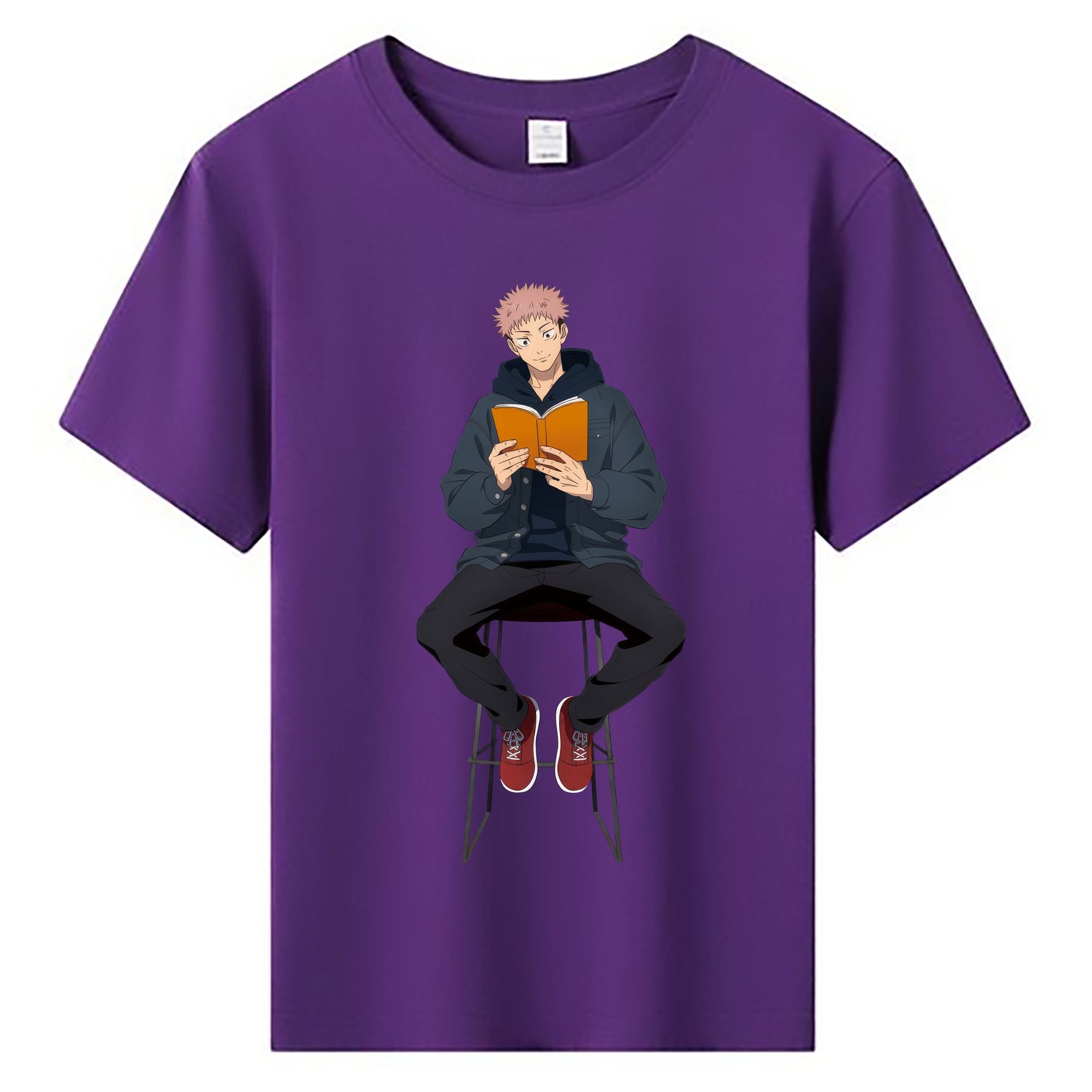 （画像用） 呪術廻戦 Jujutsu Kaisen 綿100％キッズTシャツ（フロントプリント）