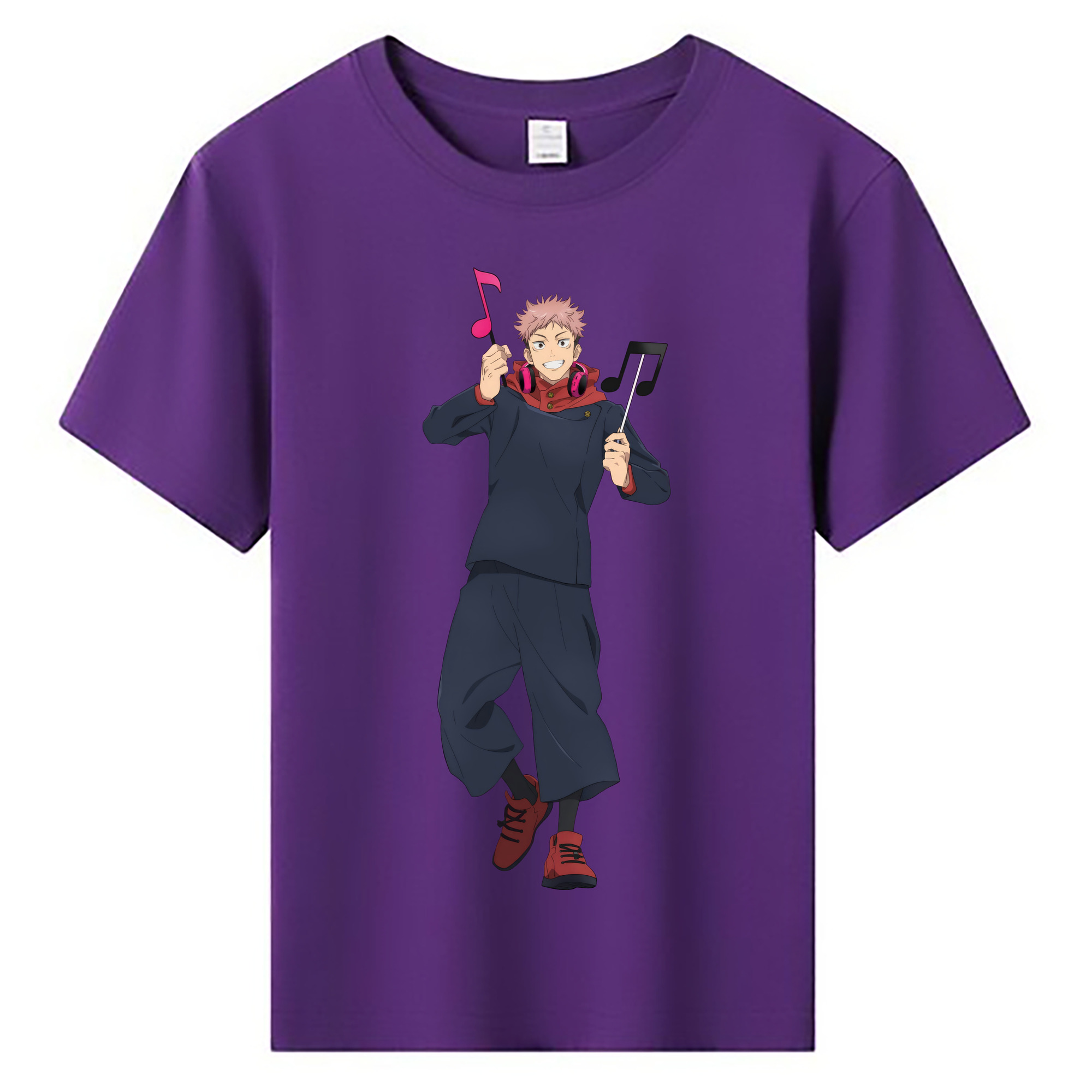（画像用） 呪術廻戦 Jujutsu Kaisen 綿100％キッズTシャツ（フロントプリント）