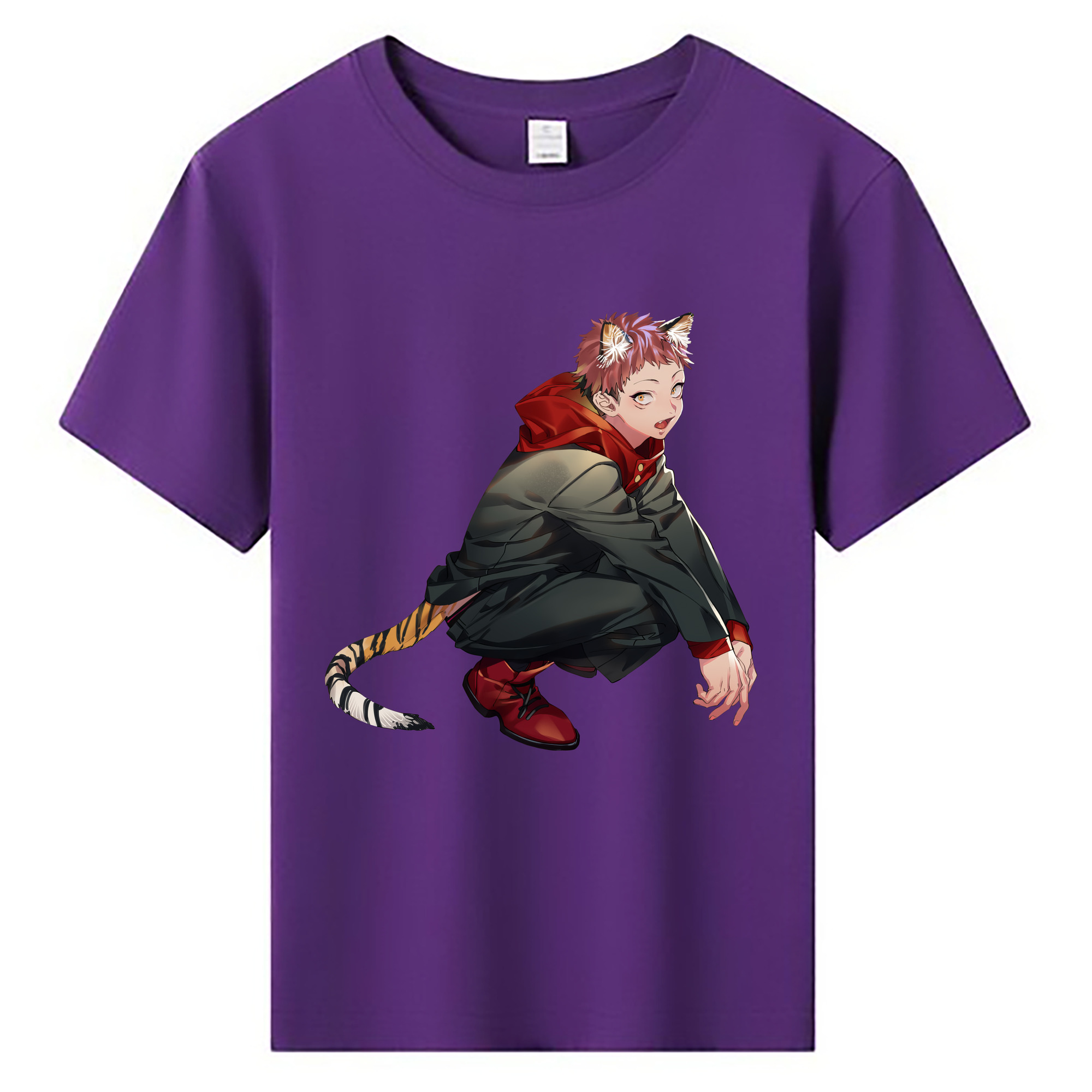 （画像用） 呪術廻戦 Jujutsu Kaisen 綿100％キッズTシャツ（フロントプリント）