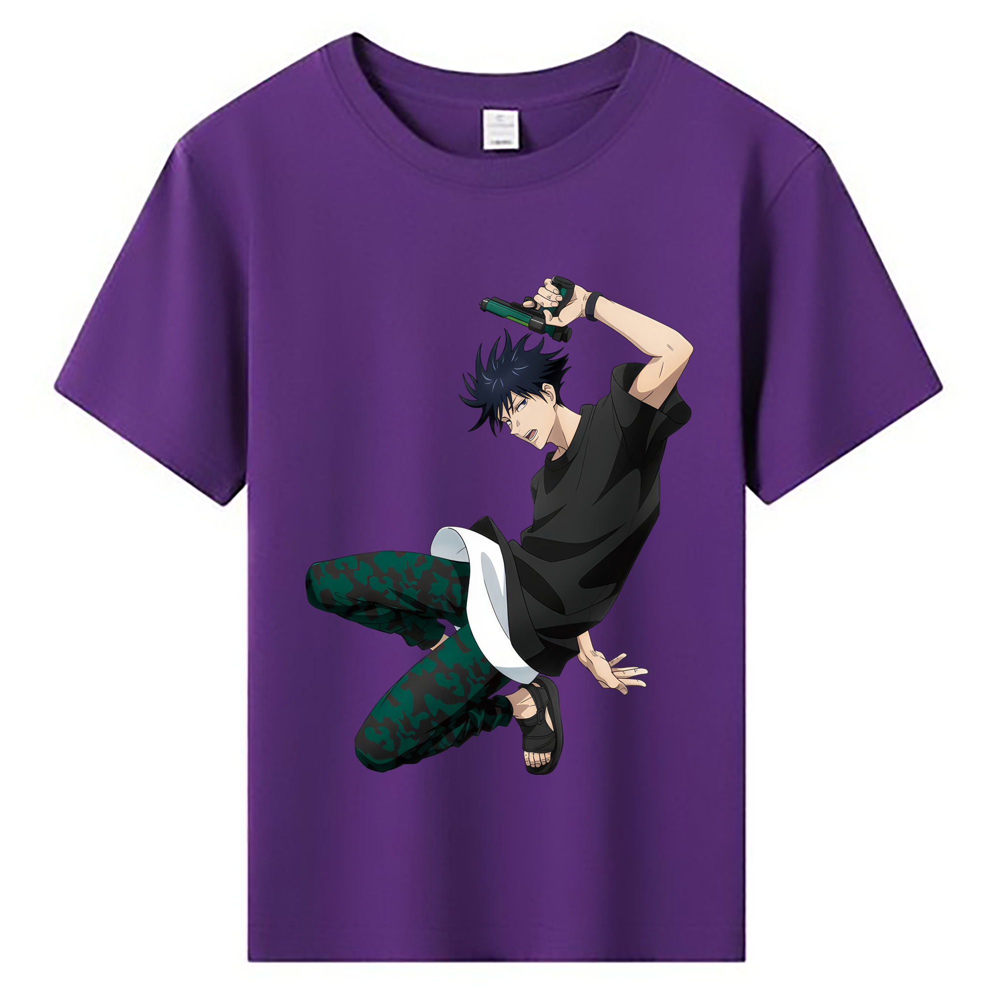 （画像用） 呪術廻戦 Jujutsu Kaisen 綿100％キッズTシャツ（フロントプリント）