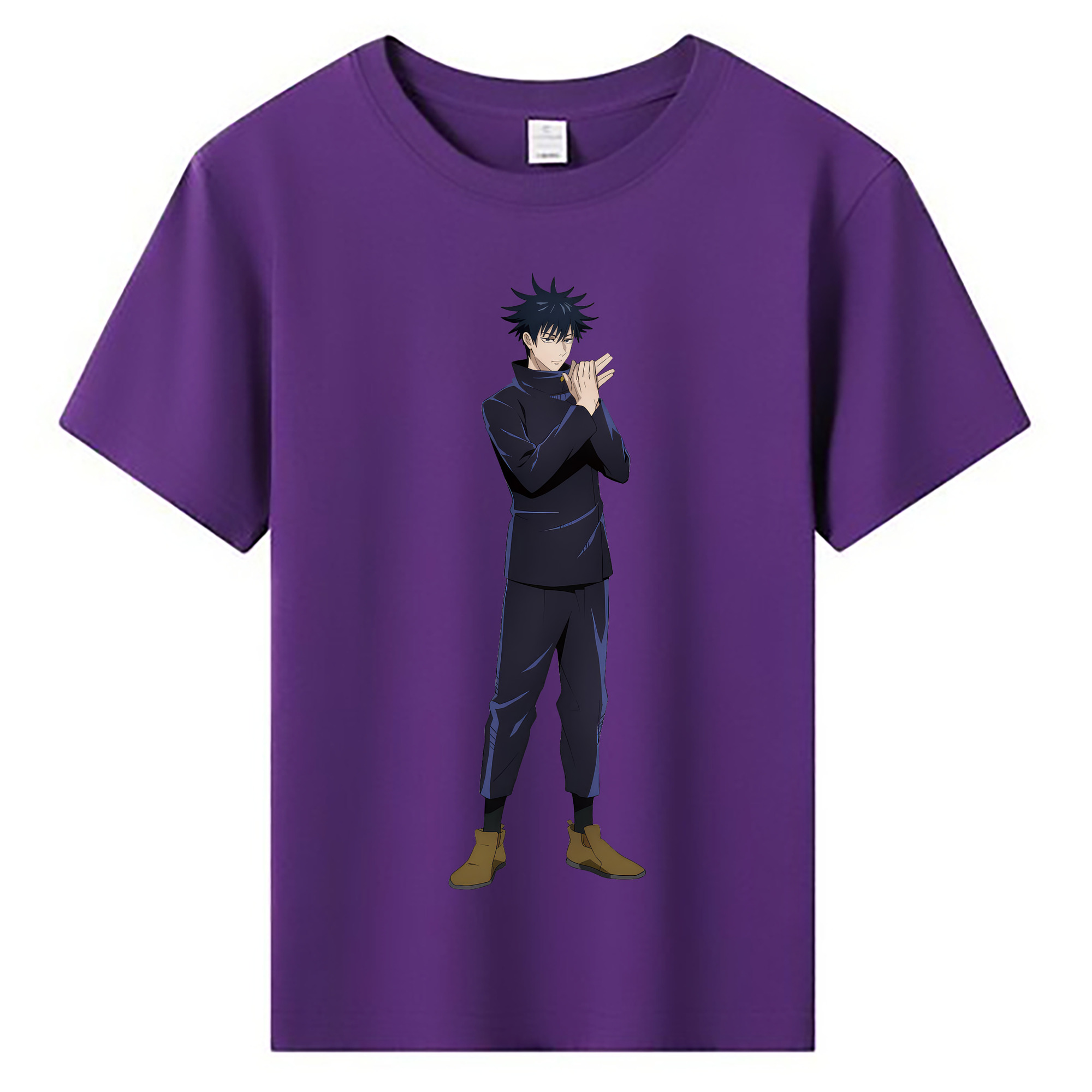 （画像用） 呪術廻戦 Jujutsu Kaisen 綿100％キッズTシャツ（フロントプリント）