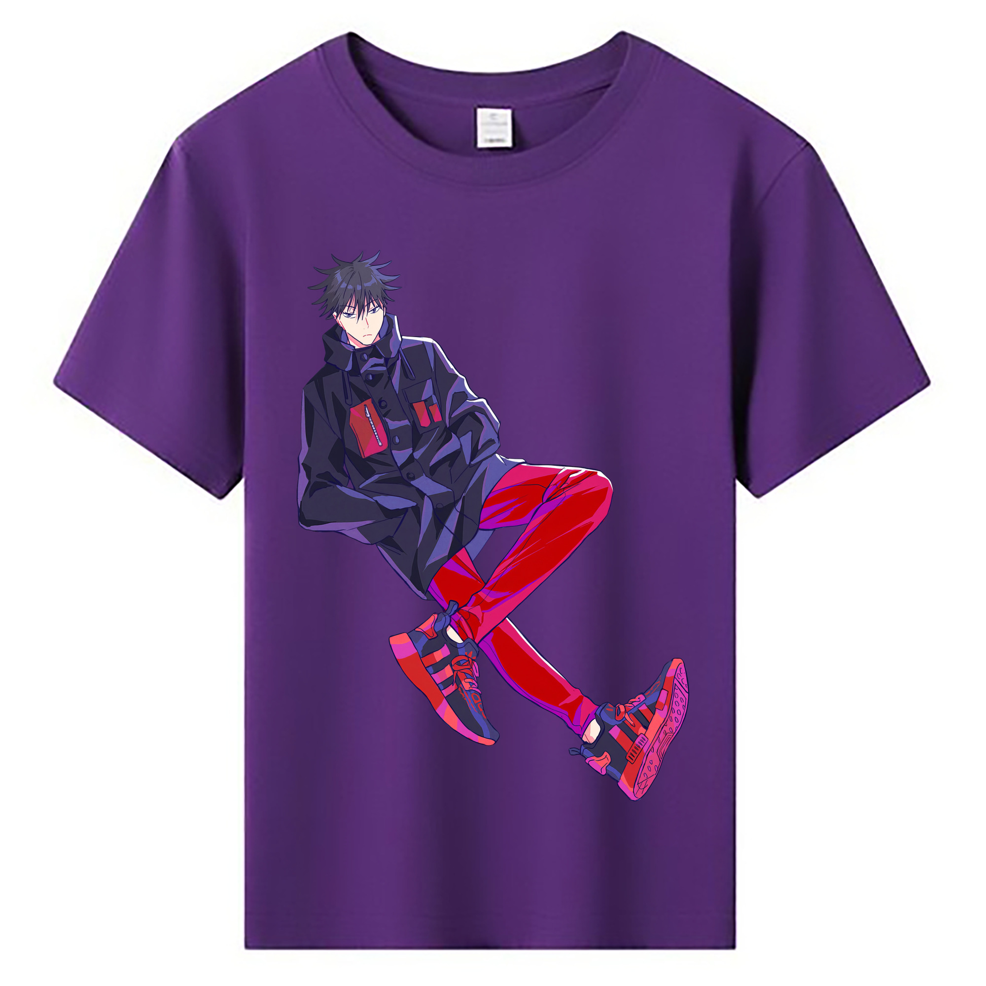 （画像用） 呪術廻戦 Jujutsu Kaisen 綿100％キッズTシャツ（フロントプリント）