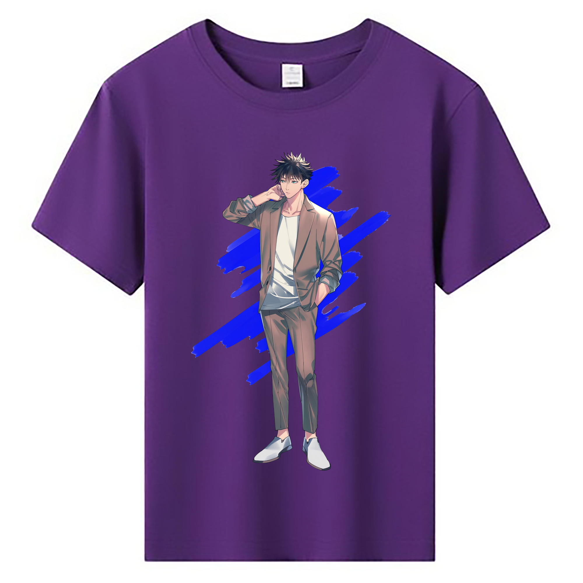 （画像用） 呪術廻戦 Jujutsu Kaisen 綿100％キッズTシャツ（フロントプリント）
