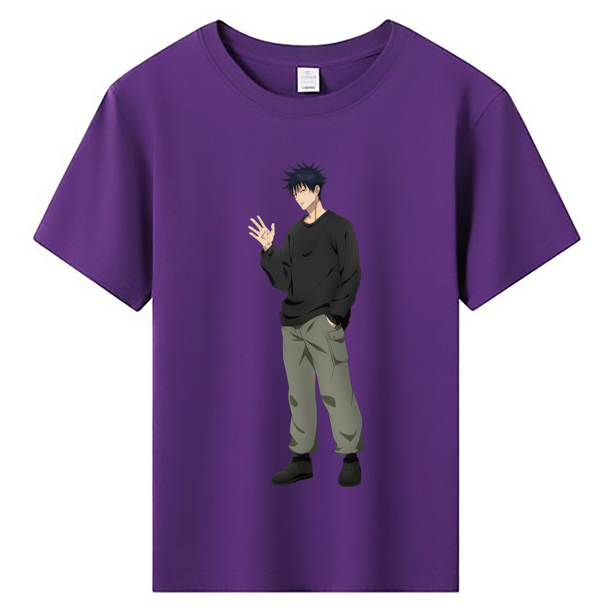 （画像用） 呪術廻戦 Jujutsu Kaisen 綿100％キッズTシャツ（フロントプリント）