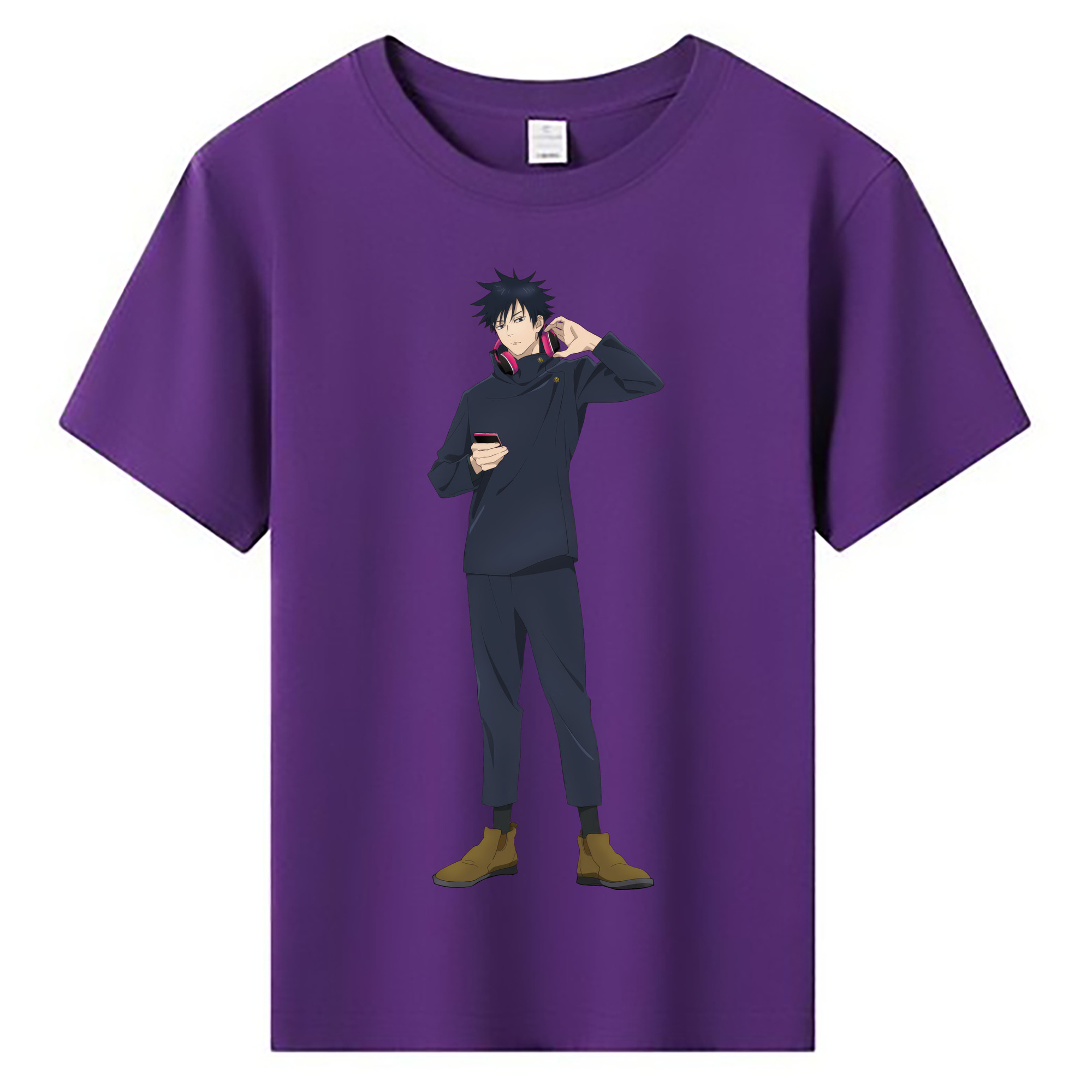 （画像用） 呪術廻戦 Jujutsu Kaisen 綿100％キッズTシャツ（フロントプリント）
