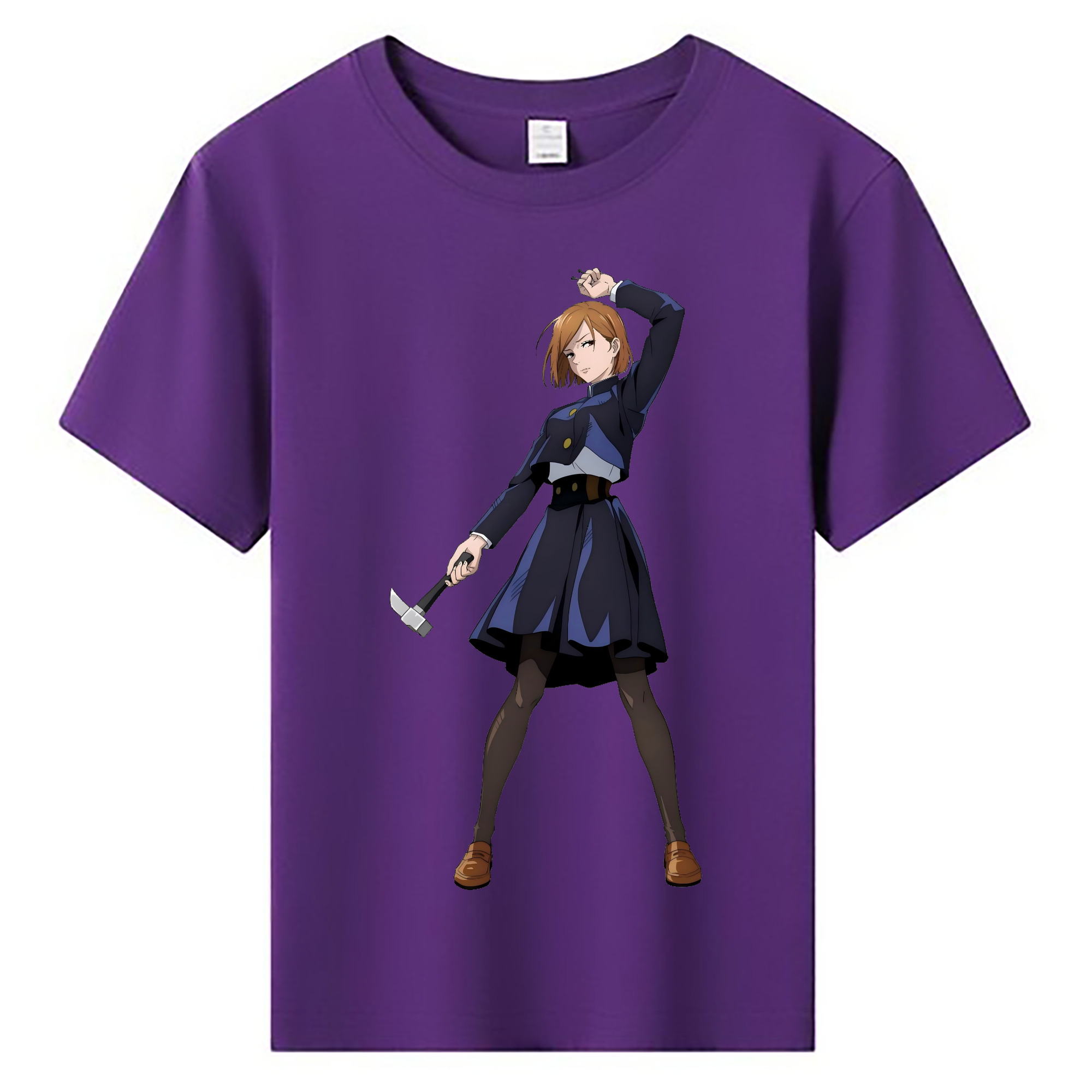 （画像用） 呪術廻戦 Jujutsu Kaisen 綿100％キッズTシャツ（フロントプリント）