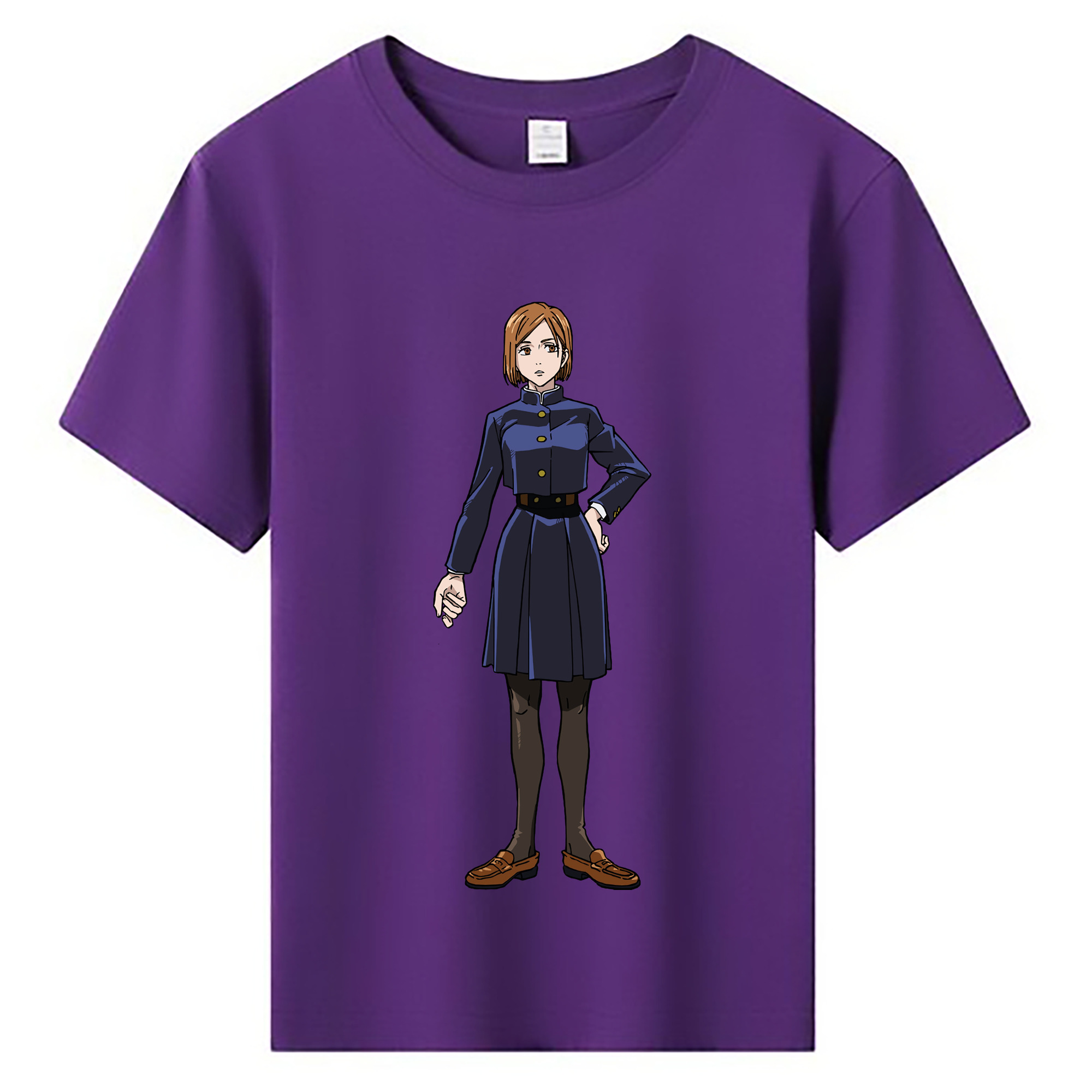 （画像用） 呪術廻戦 Jujutsu Kaisen 綿100％キッズTシャツ（フロントプリント）