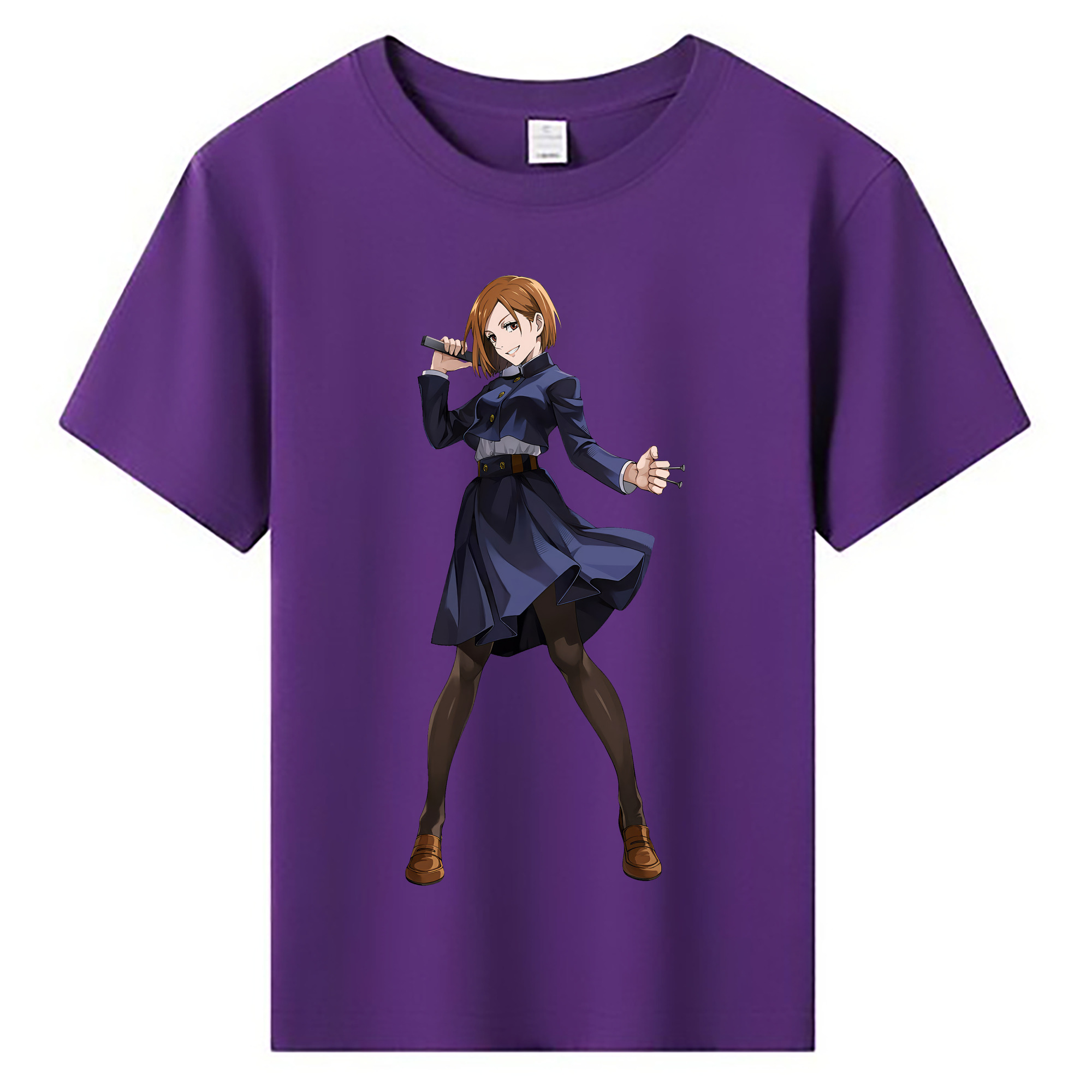 （画像用） 呪術廻戦 Jujutsu Kaisen 綿100％キッズTシャツ（フロントプリント）