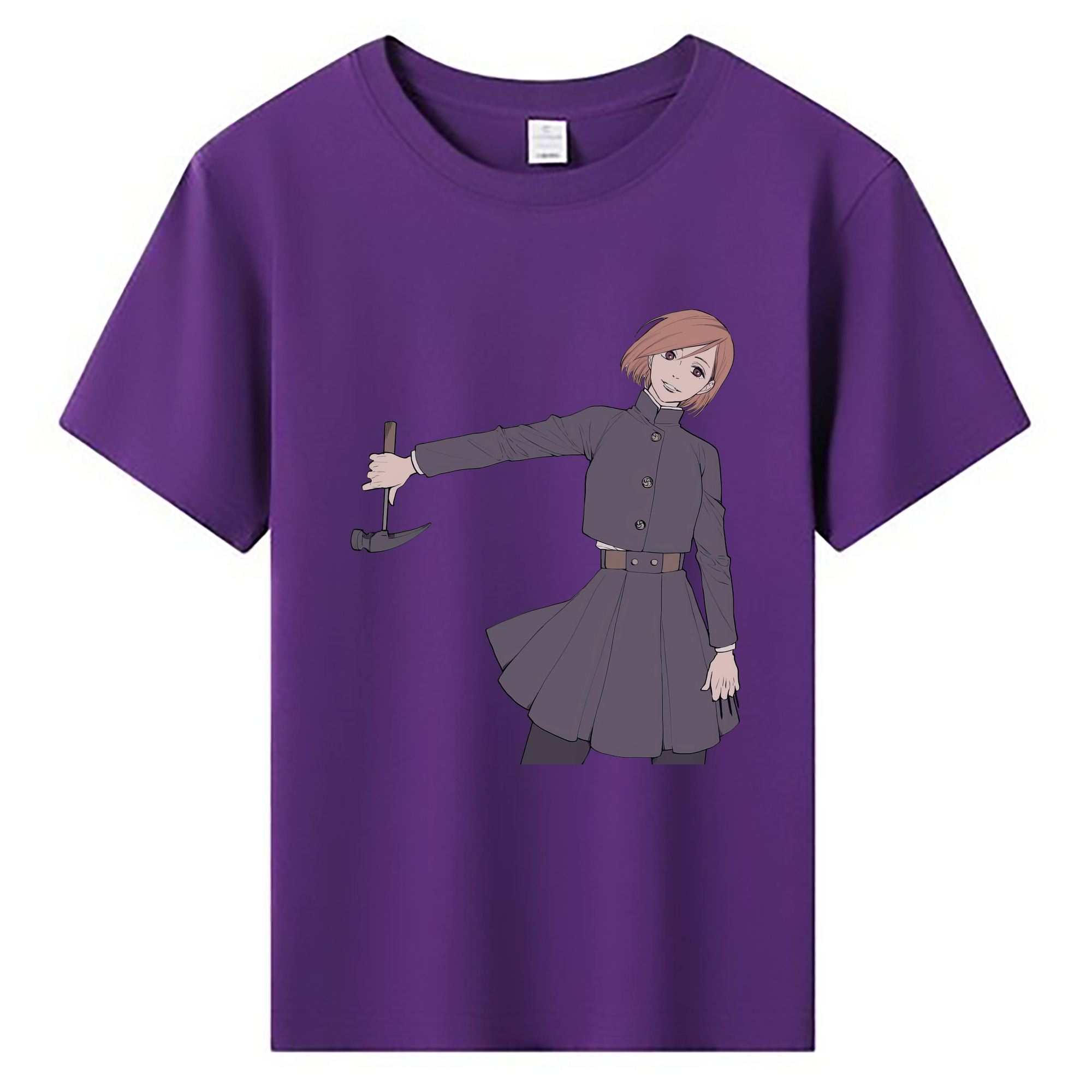 （画像用） 呪術廻戦 Jujutsu Kaisen 綿100％キッズTシャツ（フロントプリント）