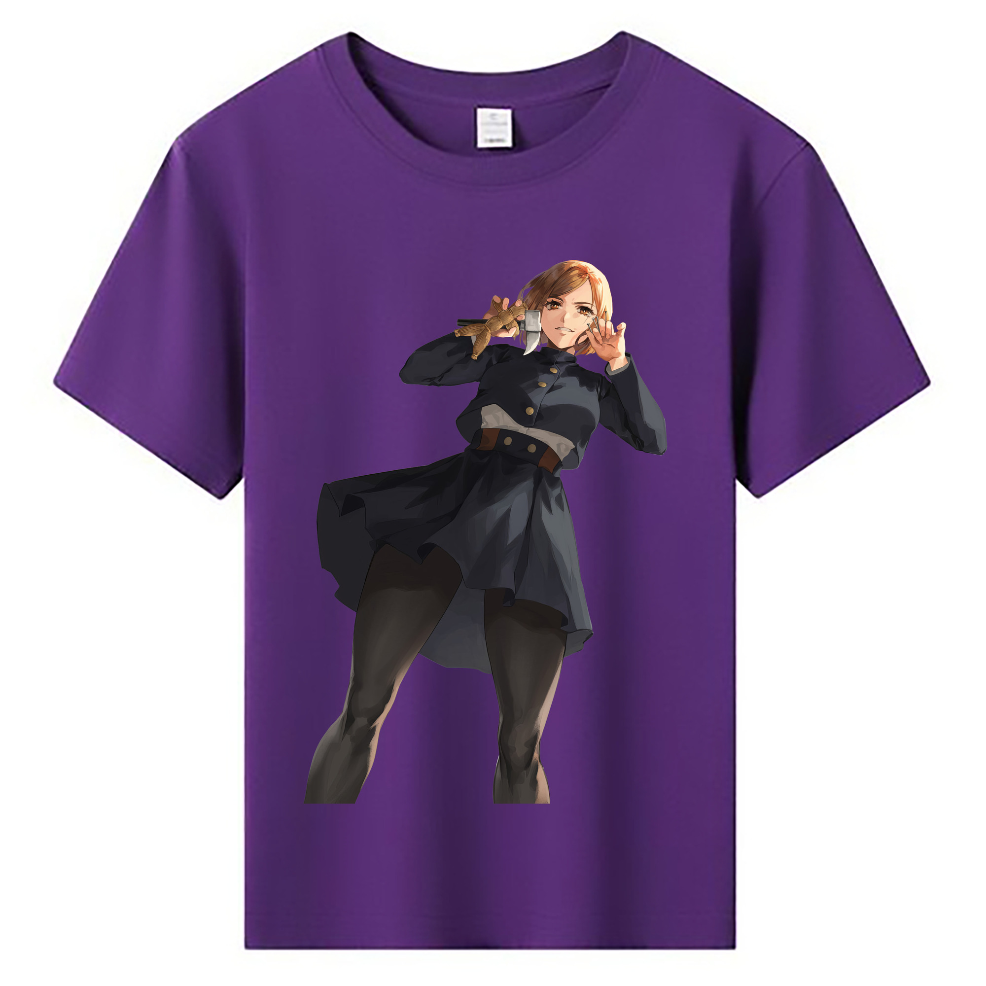 （画像用） 呪術廻戦 Jujutsu Kaisen 綿100％キッズTシャツ（フロントプリント）
