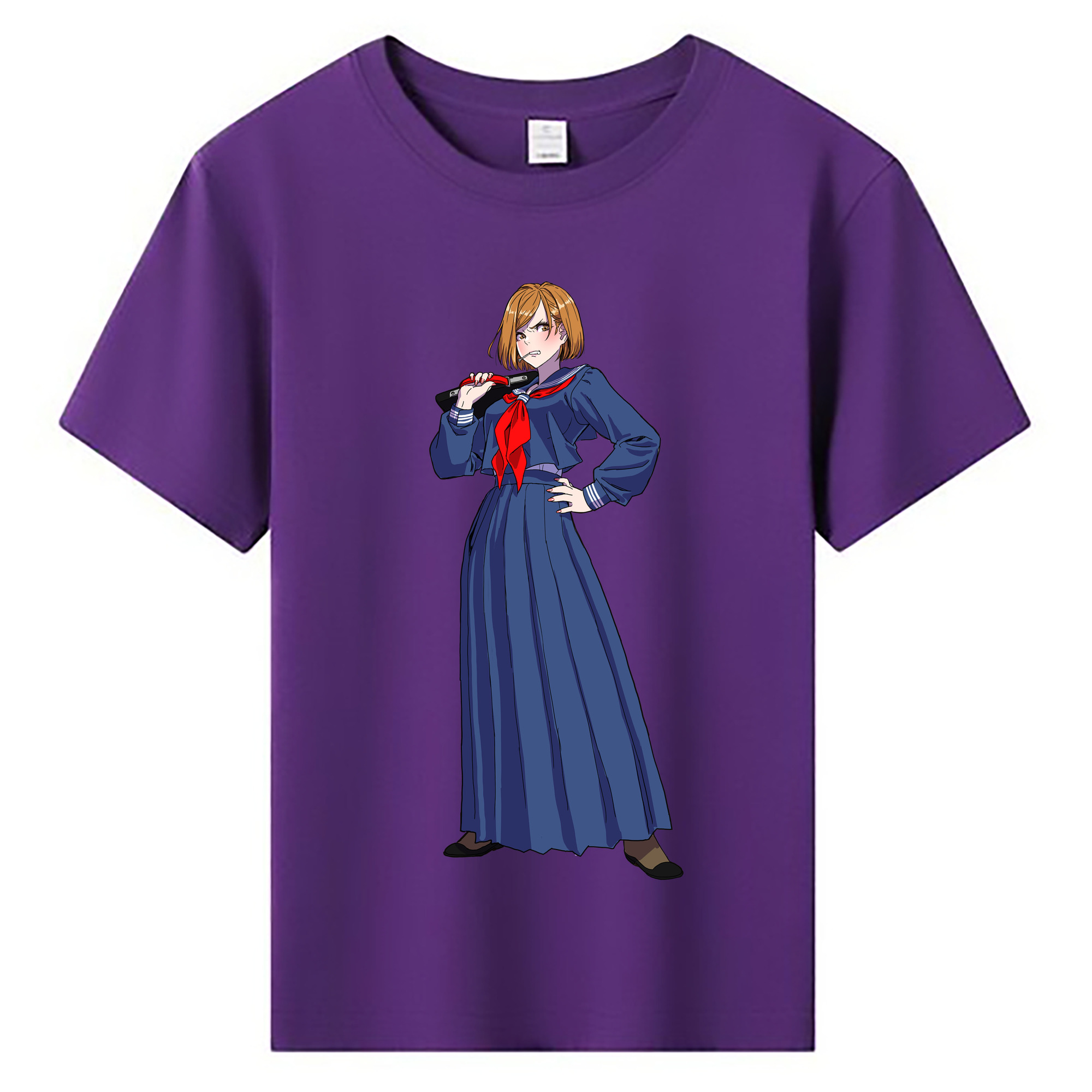 （画像用） 呪術廻戦 Jujutsu Kaisen 綿100％キッズTシャツ（フロントプリント）