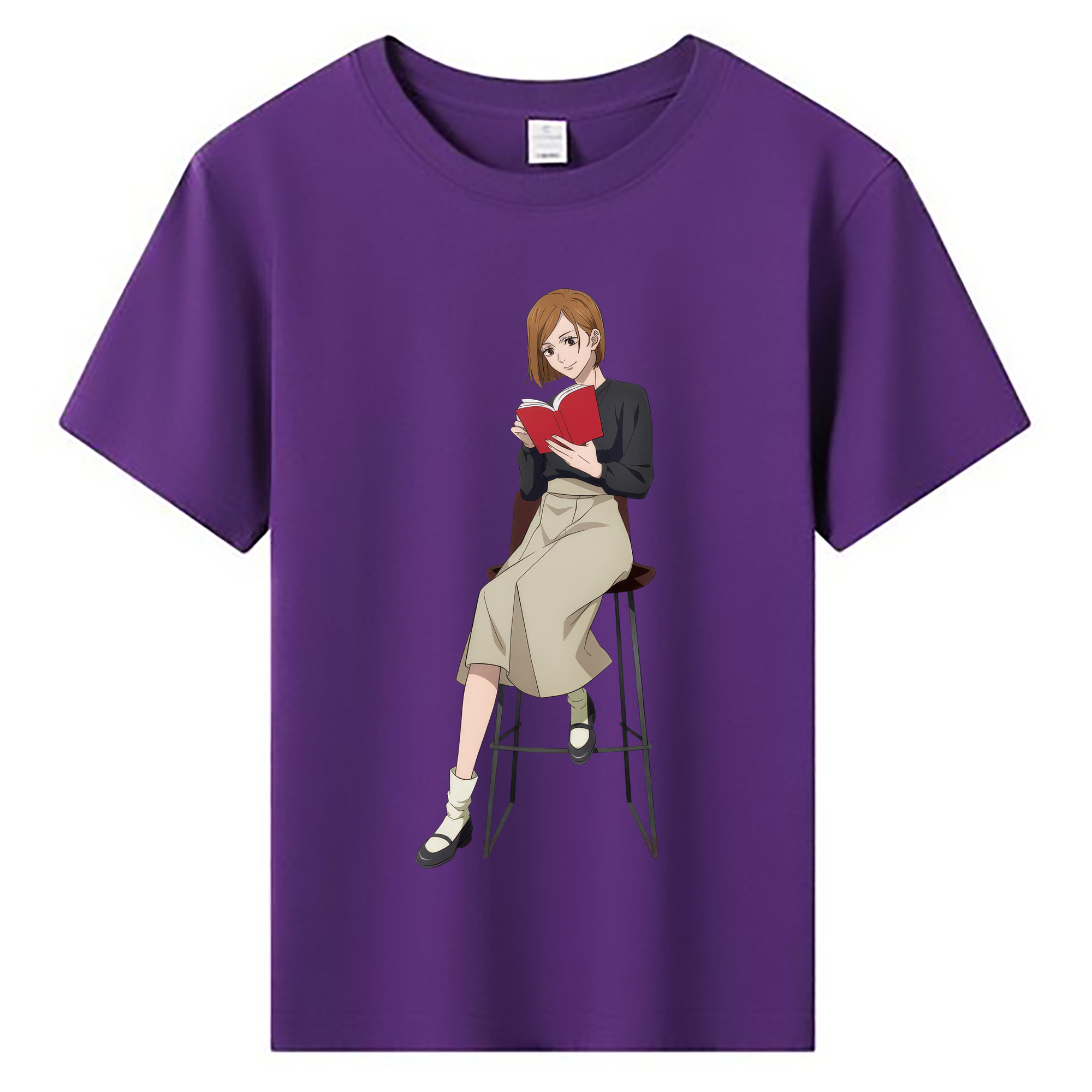 （画像用） 呪術廻戦 Jujutsu Kaisen 綿100％キッズTシャツ（フロントプリント）