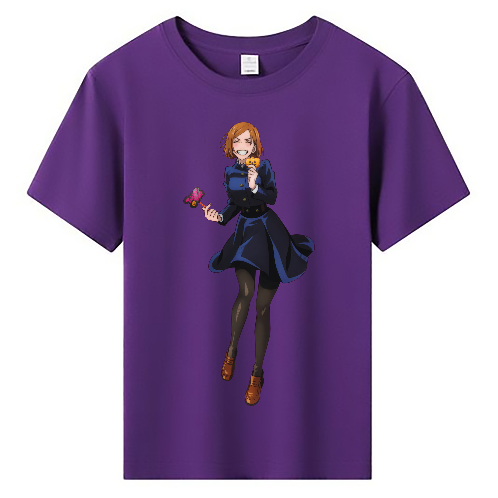 （画像用） 呪術廻戦 Jujutsu Kaisen 綿100％キッズTシャツ（フロントプリント）