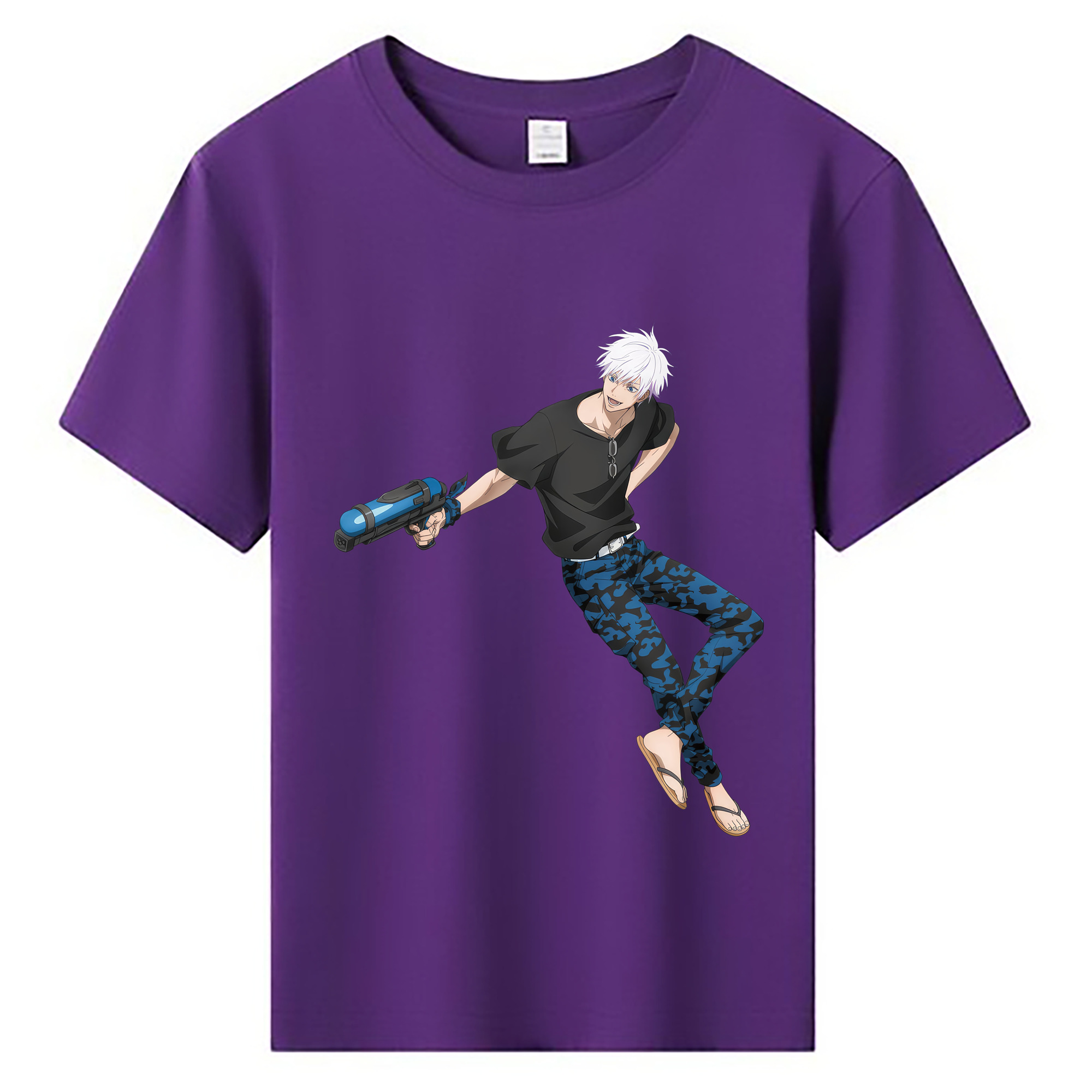 （画像用） 呪術廻戦 Jujutsu Kaisen 綿100％キッズTシャツ（フロントプリント）