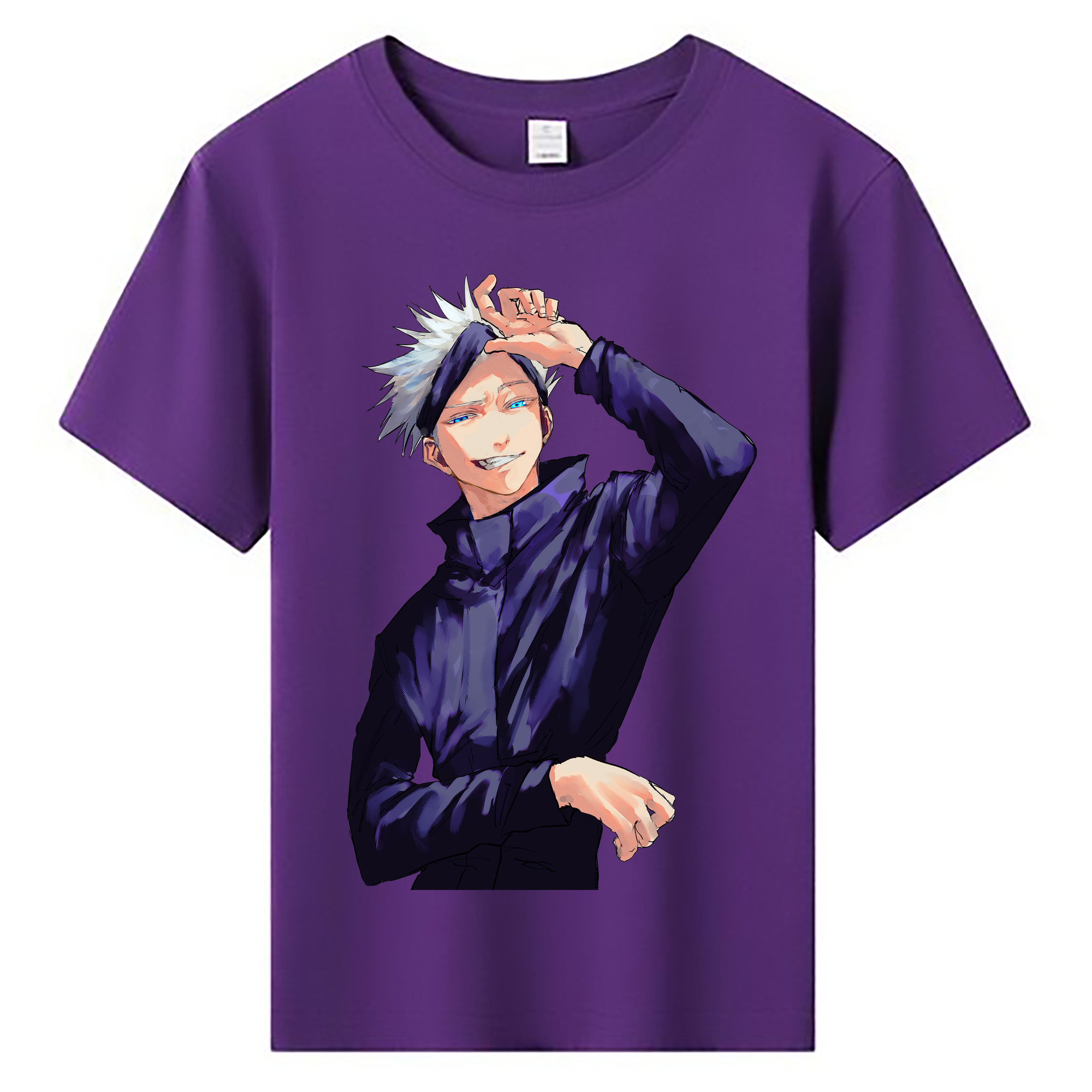 （画像用） 呪術廻戦 Jujutsu Kaisen 綿100％キッズTシャツ（フロントプリント）