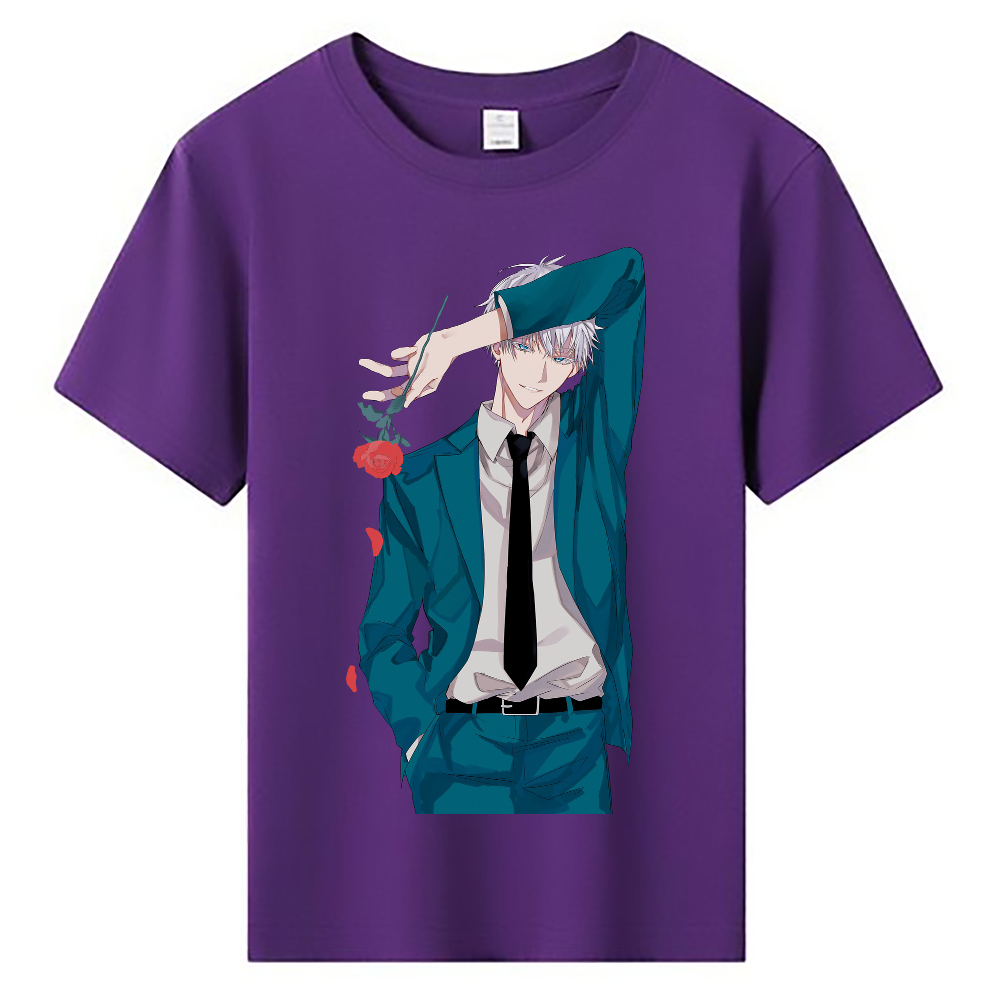 （画像用） 呪術廻戦 Jujutsu Kaisen 綿100％キッズTシャツ（フロントプリント）