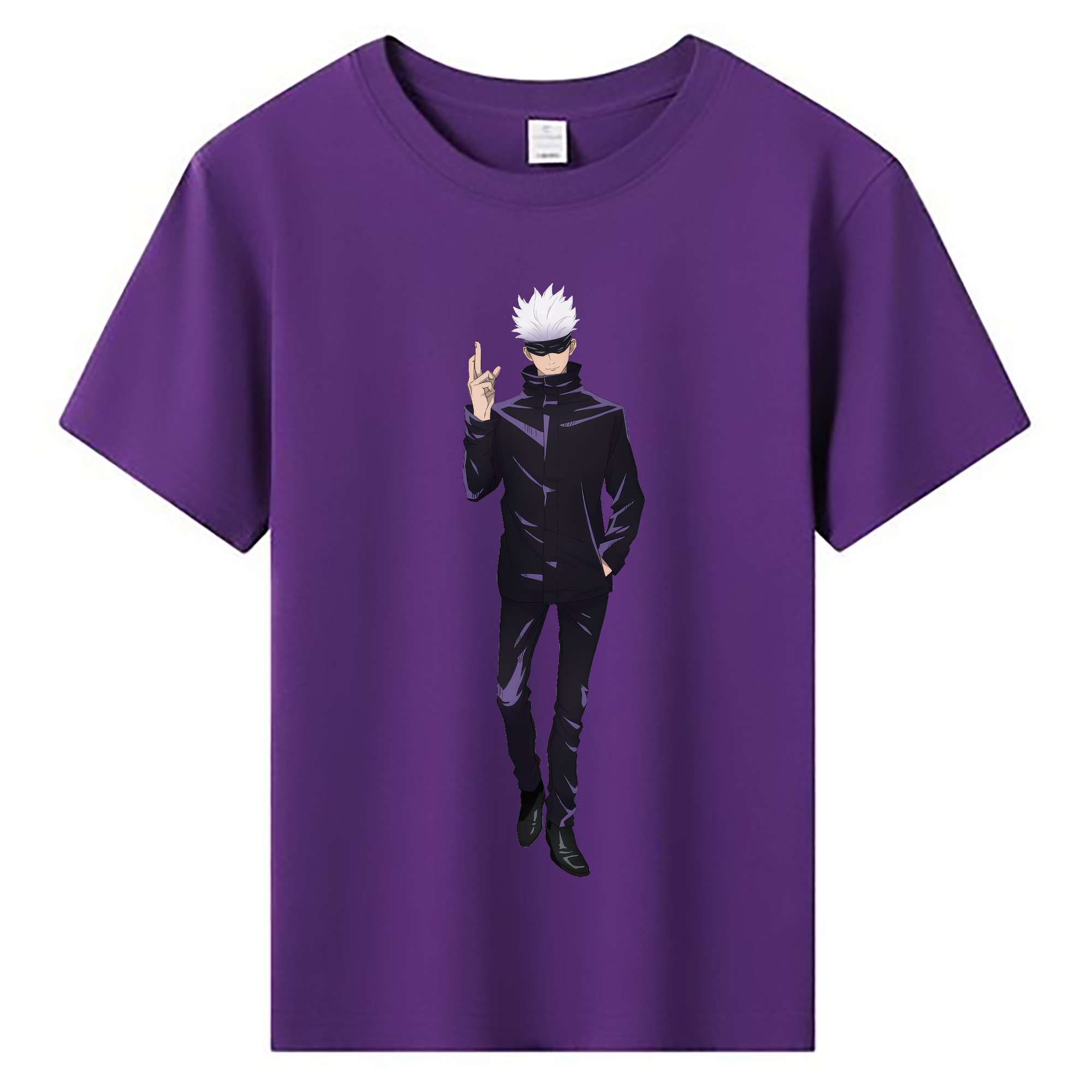 （画像用） 呪術廻戦 Jujutsu Kaisen 綿100％キッズTシャツ（フロントプリント）