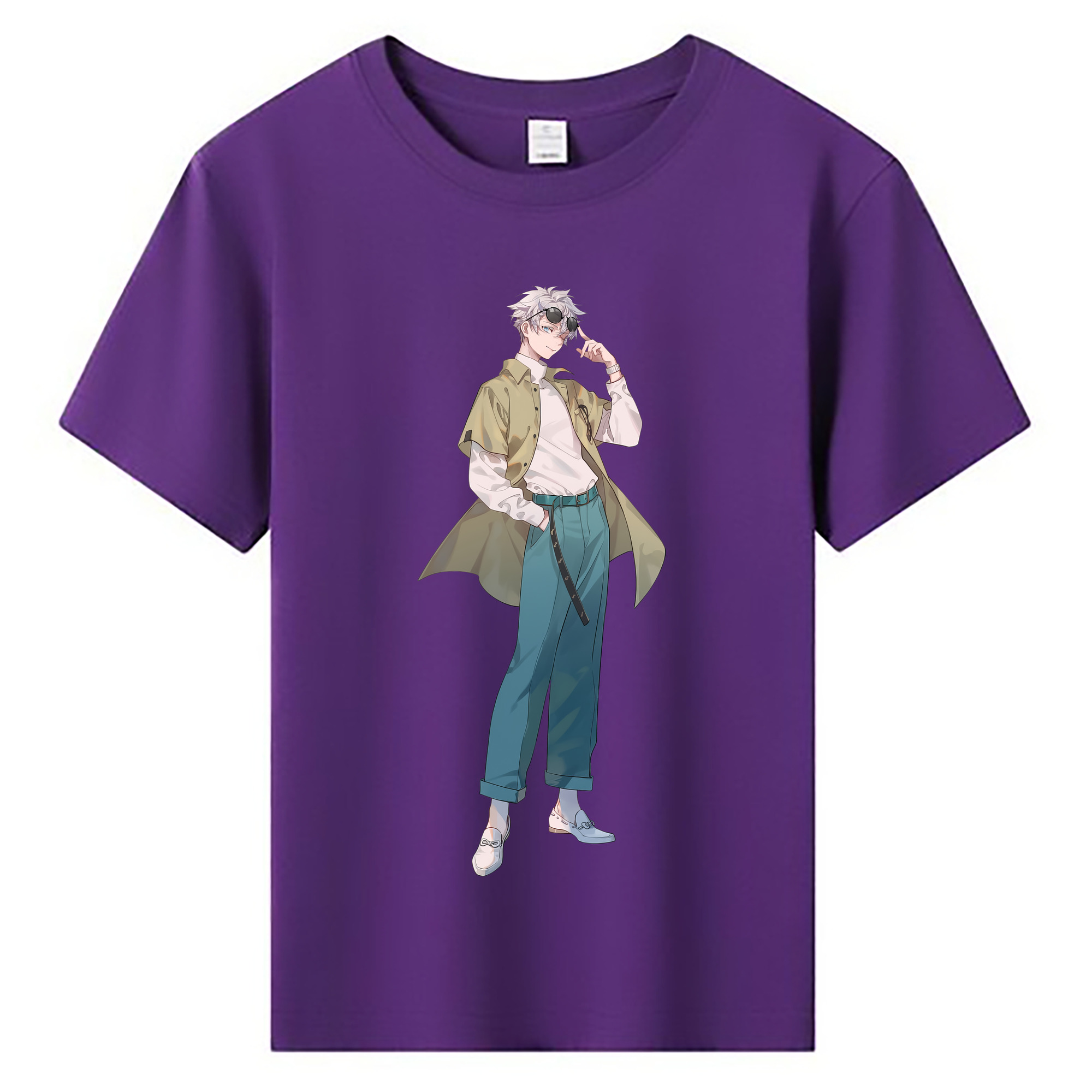 （画像用） 呪術廻戦 Jujutsu Kaisen 綿100％キッズTシャツ（フロントプリント）