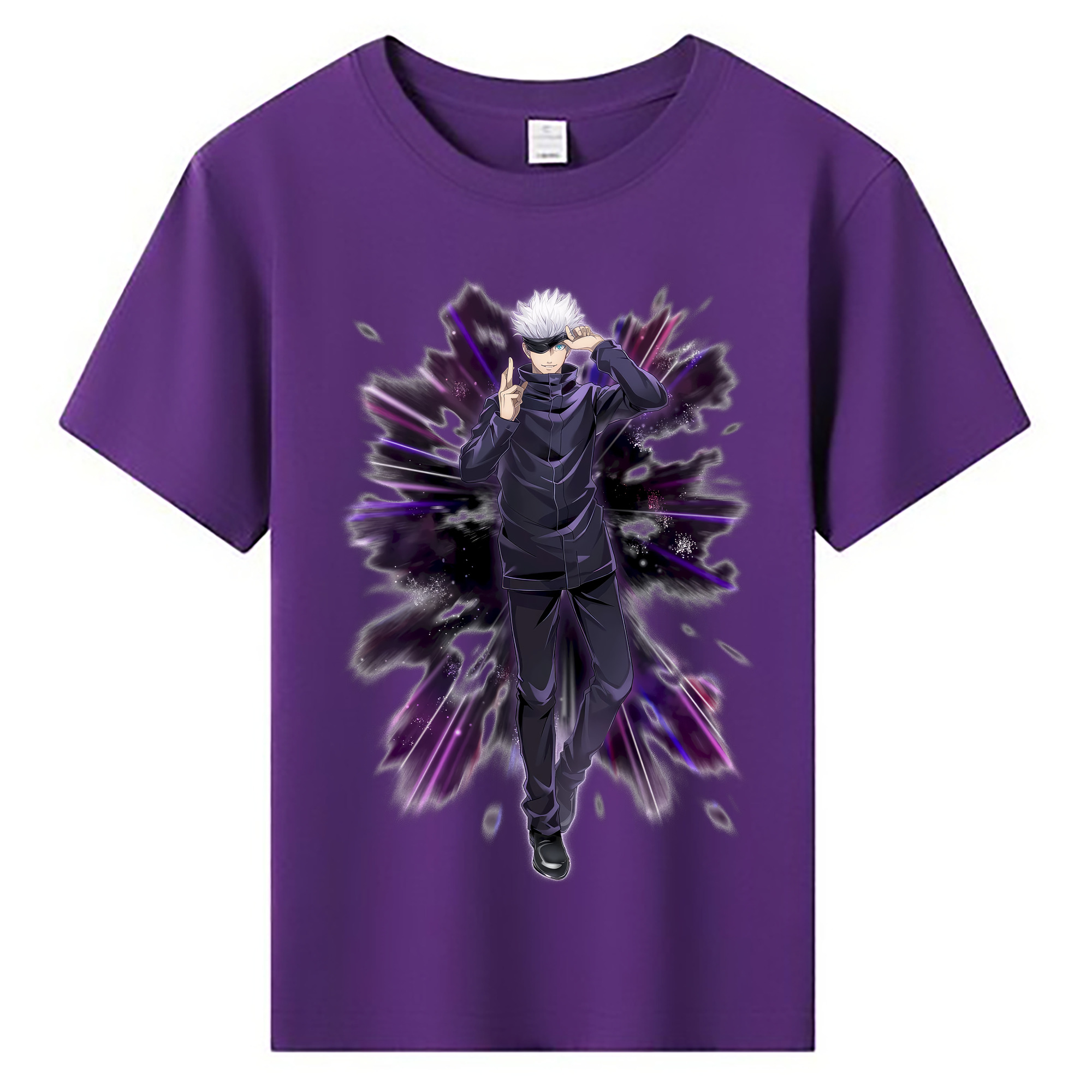 （画像用） 呪術廻戦 Jujutsu Kaisen 綿100％キッズTシャツ（フロントプリント）