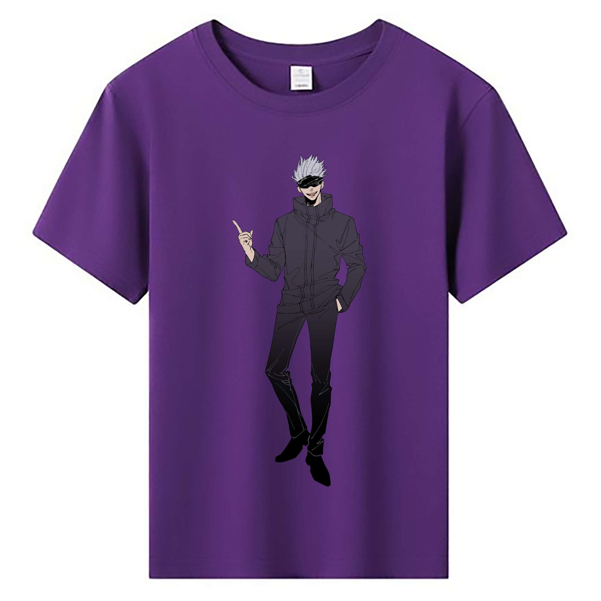 （画像用） 呪術廻戦 Jujutsu Kaisen 綿100％キッズTシャツ（フロントプリント）