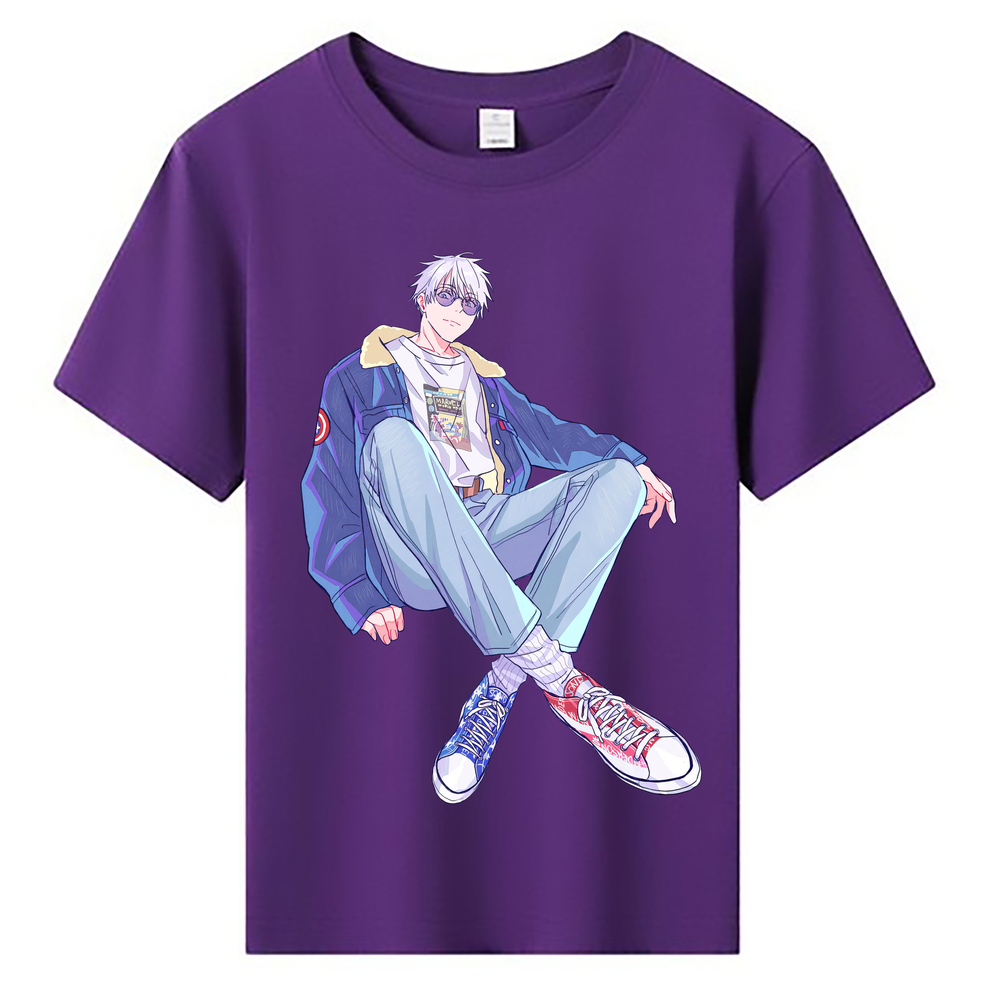 （画像用） 呪術廻戦 Jujutsu Kaisen 綿100％キッズTシャツ（フロントプリント）