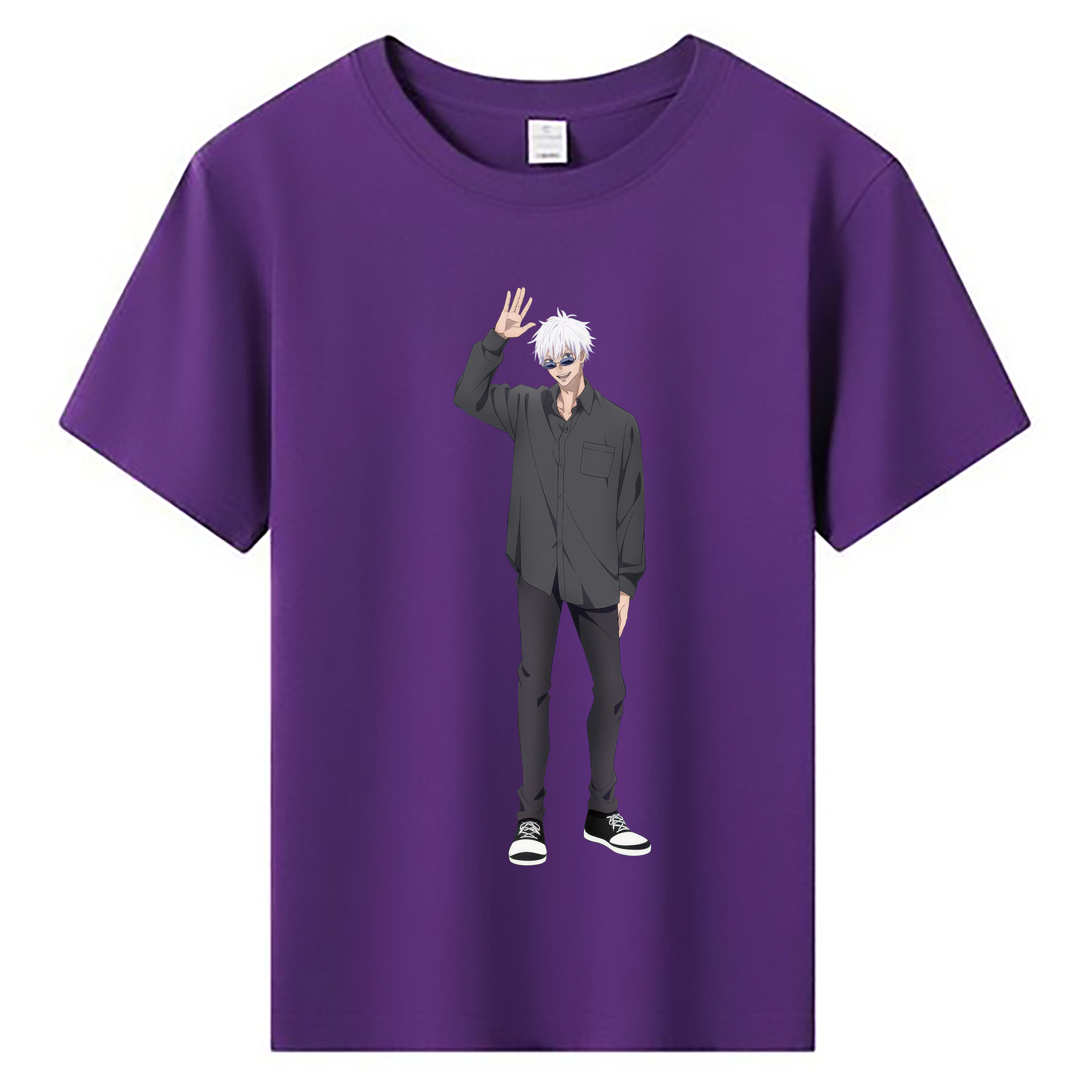 （画像用） 呪術廻戦 Jujutsu Kaisen 綿100％キッズTシャツ（フロントプリント）