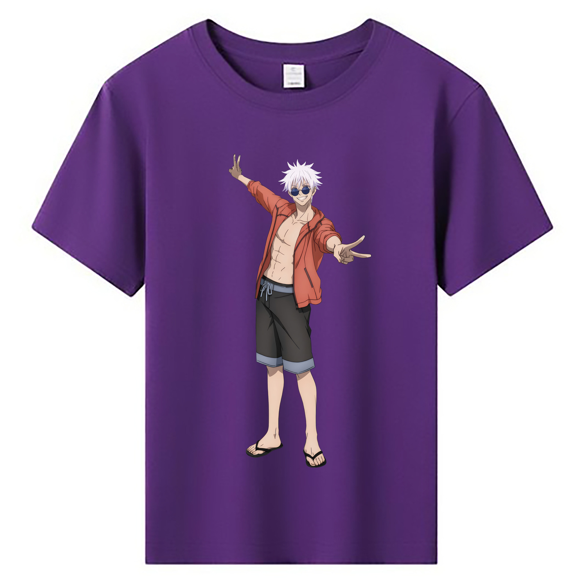 （画像用） 呪術廻戦 Jujutsu Kaisen 綿100％キッズTシャツ（フロントプリント）