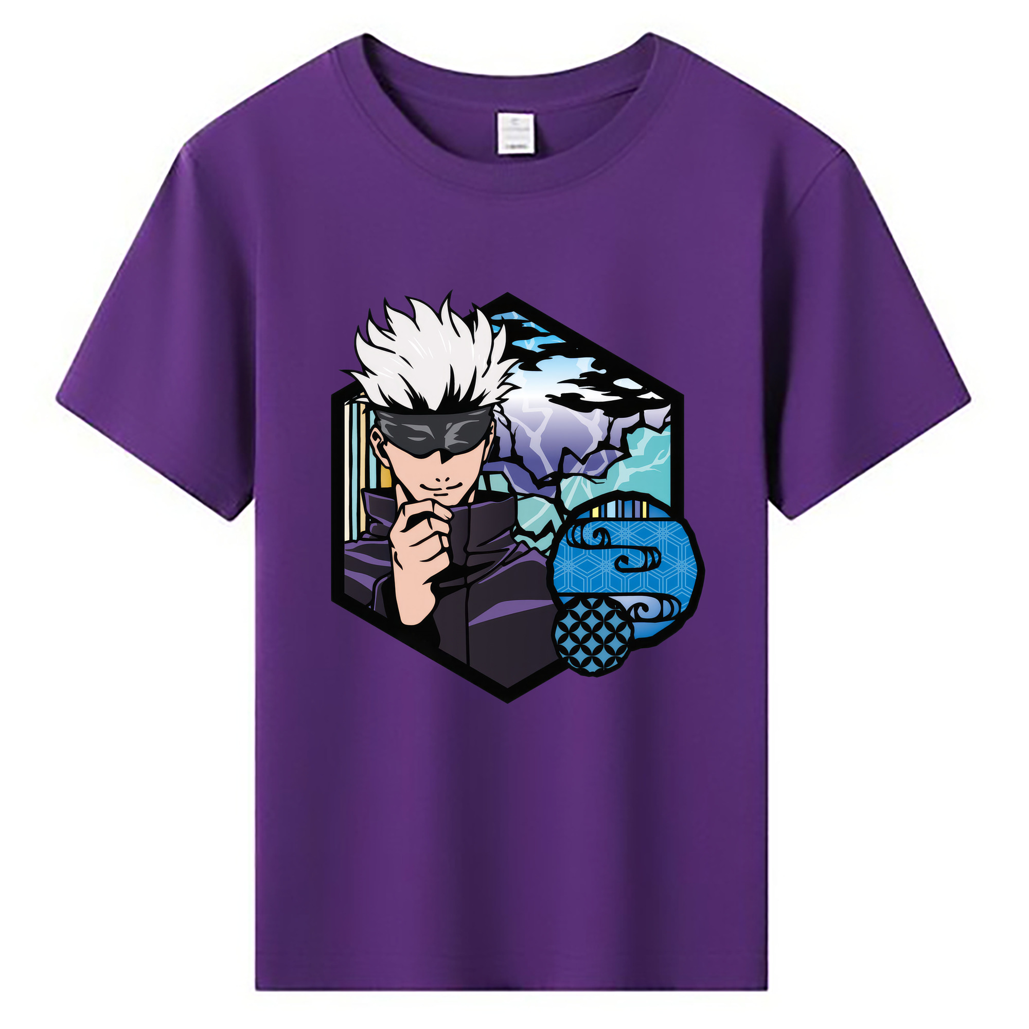 （画像用） 呪術廻戦 Jujutsu Kaisen 綿100％キッズTシャツ（フロントプリント）