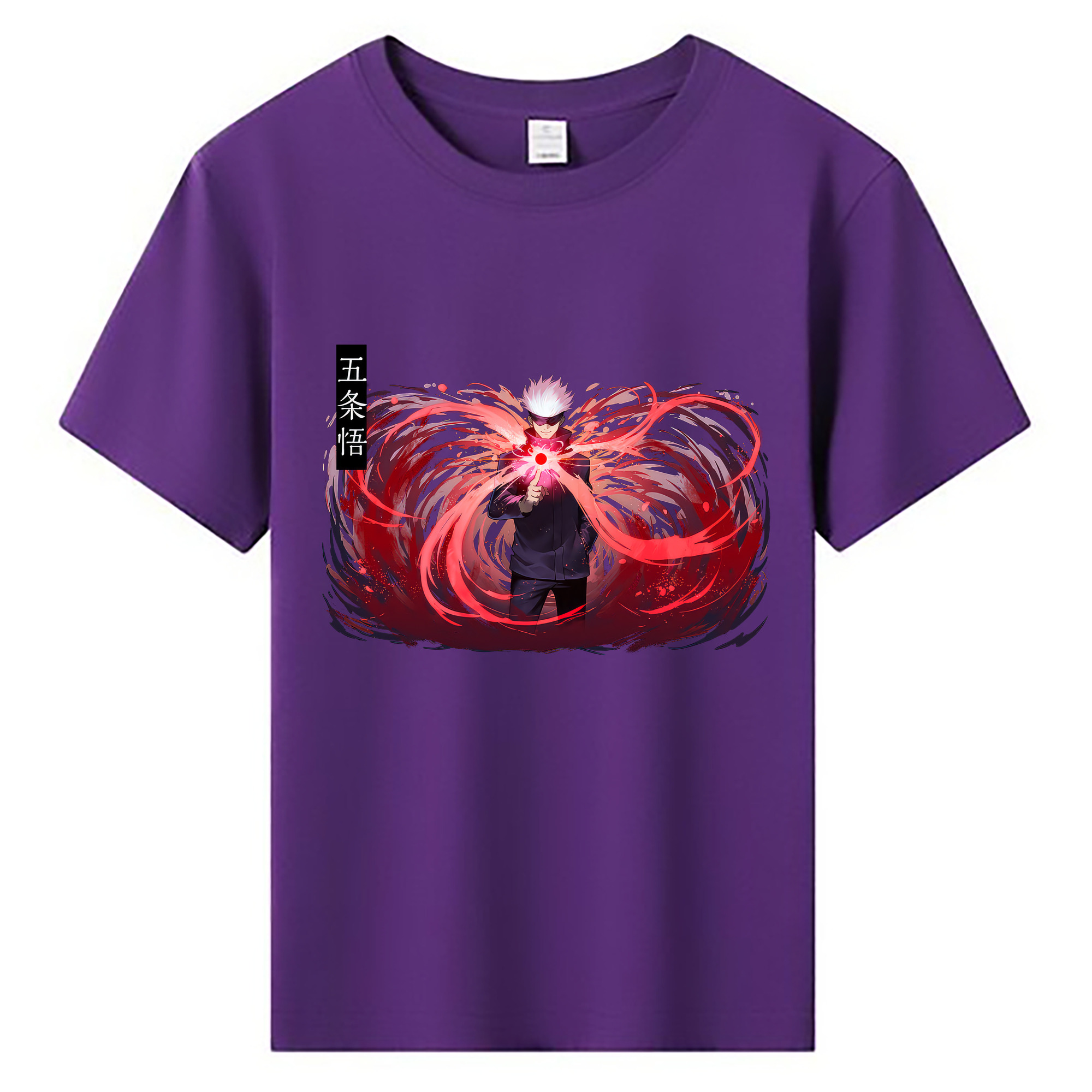 （画像用） 呪術廻戦 Jujutsu Kaisen 綿100％キッズTシャツ（フロントプリント）