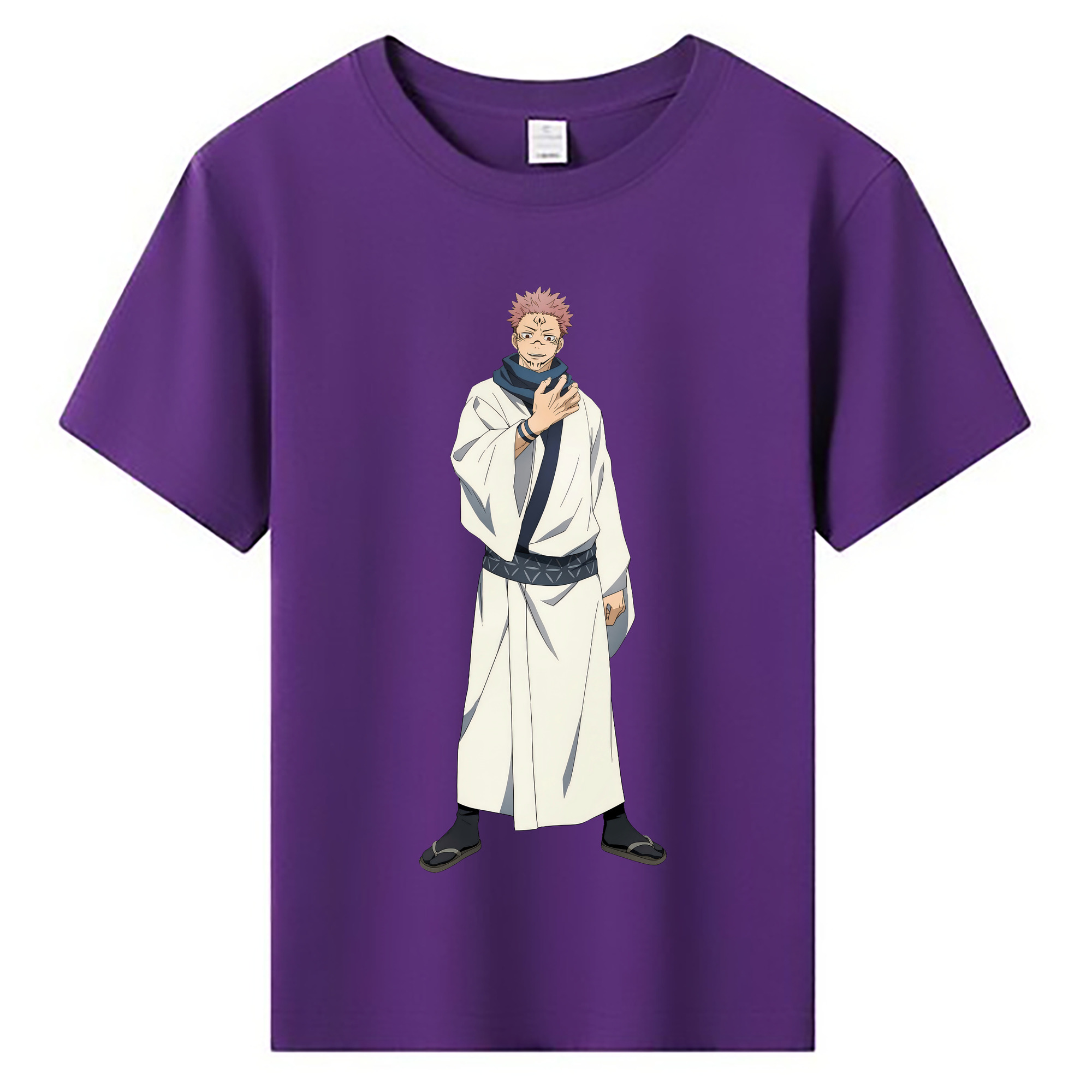 （画像用） 呪術廻戦 Jujutsu Kaisen 綿100％キッズTシャツ（フロントプリント）