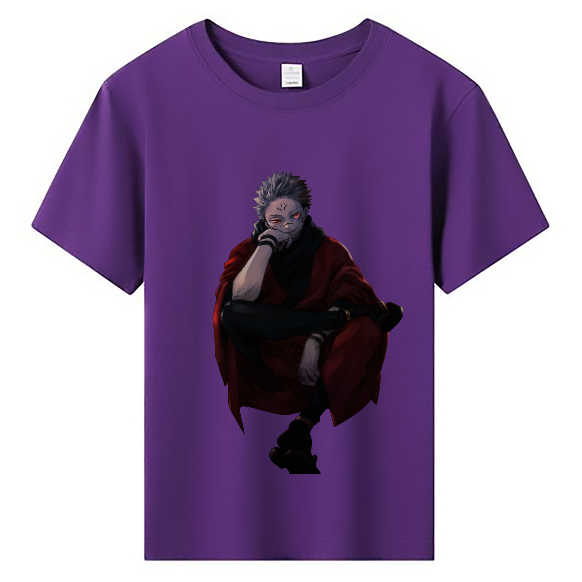 （画像用） 呪術廻戦 Jujutsu Kaisen 綿100％キッズTシャツ（フロントプリント）