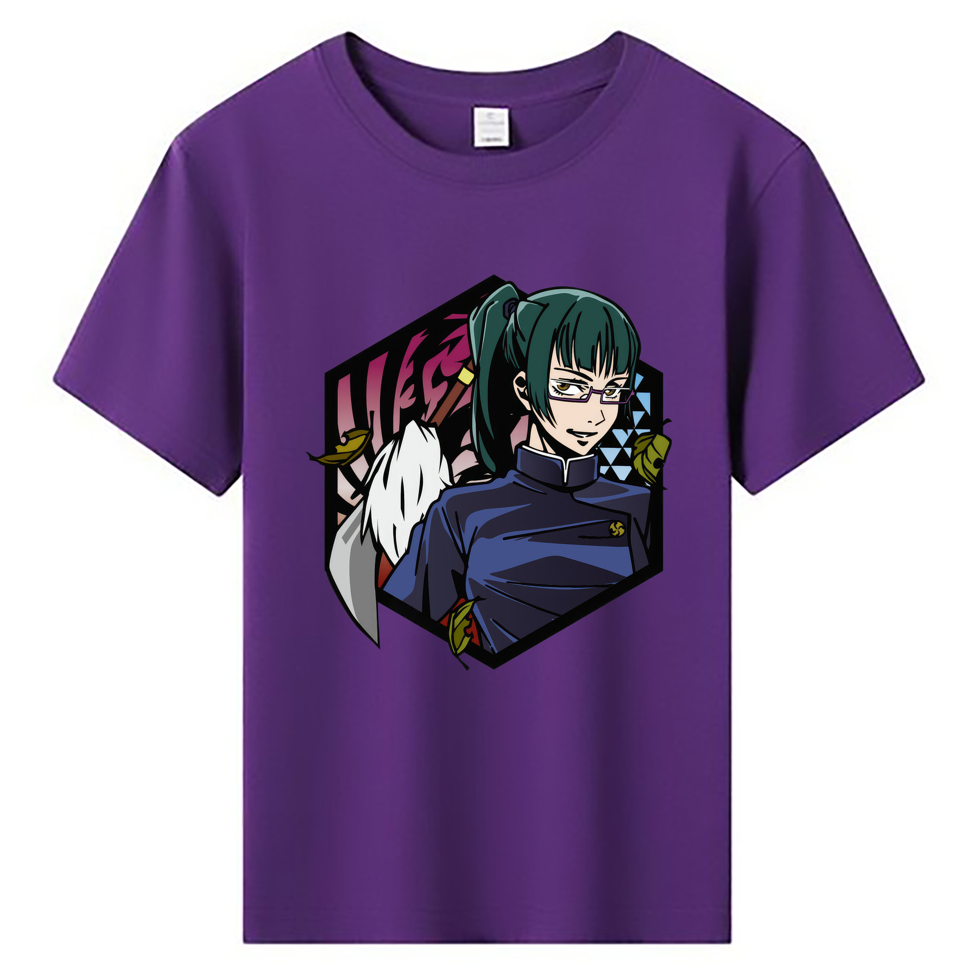 （画像用） 呪術廻戦 Jujutsu Kaisen 綿100％キッズTシャツ（フロントプリント）