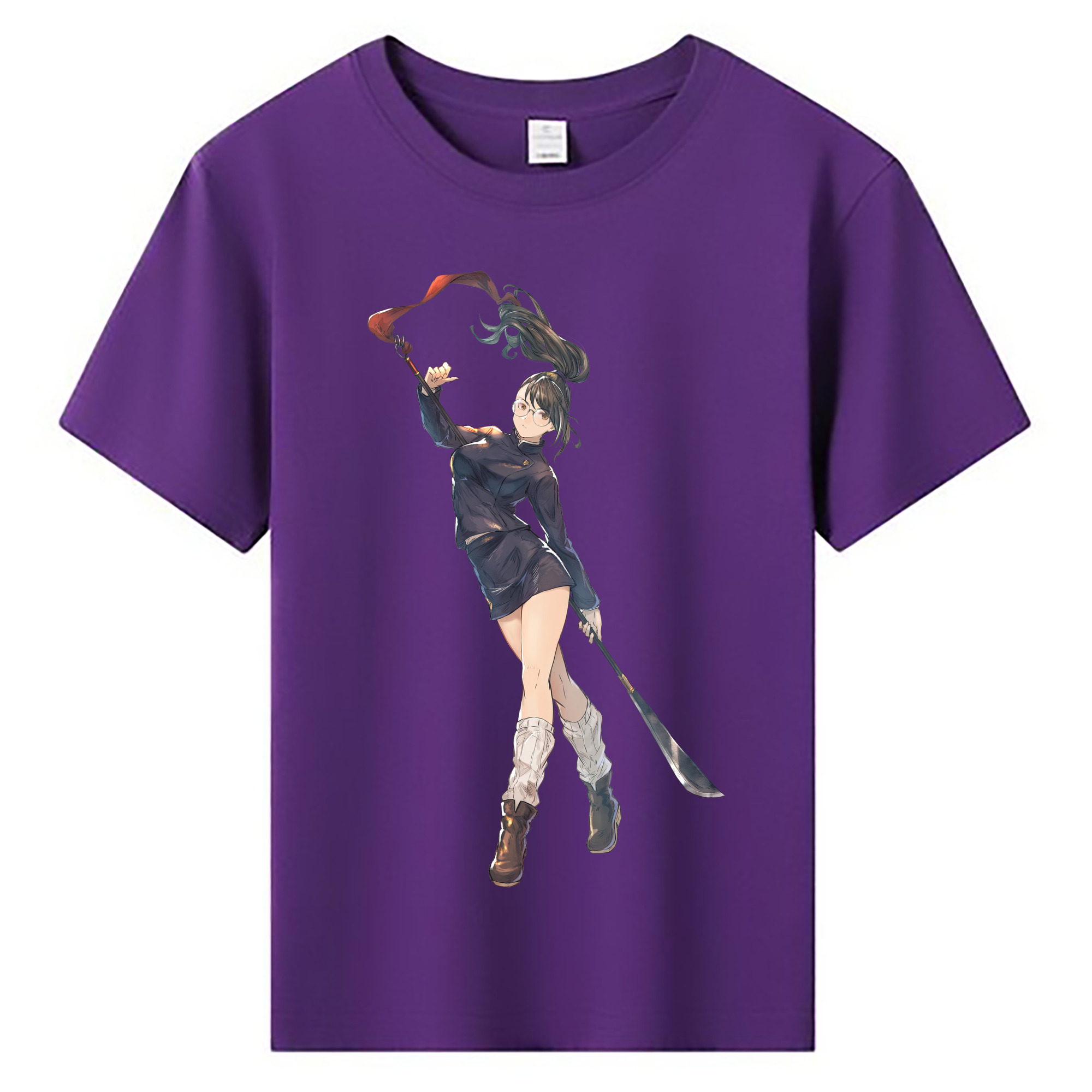 （画像用） 呪術廻戦 Jujutsu Kaisen 綿100％キッズTシャツ（フロントプリント）