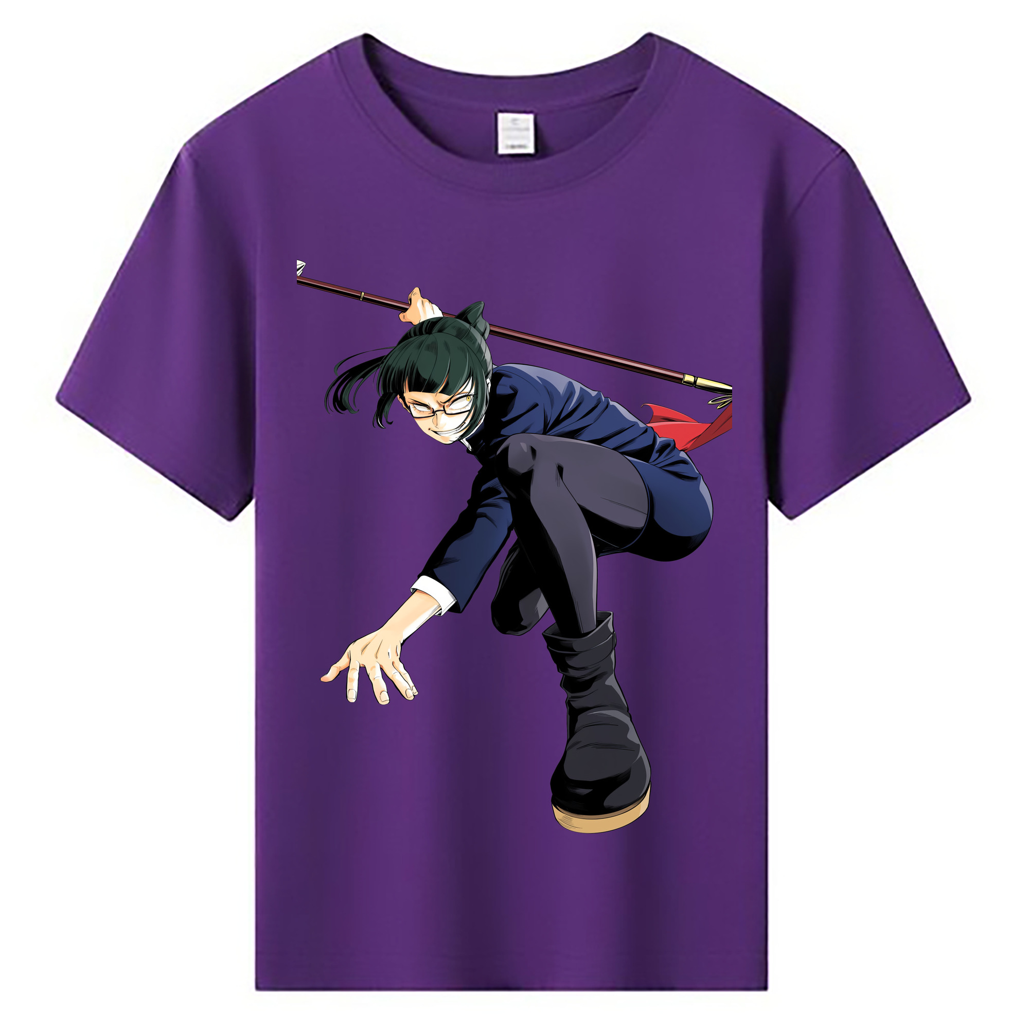 （画像用） 呪術廻戦 Jujutsu Kaisen 綿100％キッズTシャツ（フロントプリント）