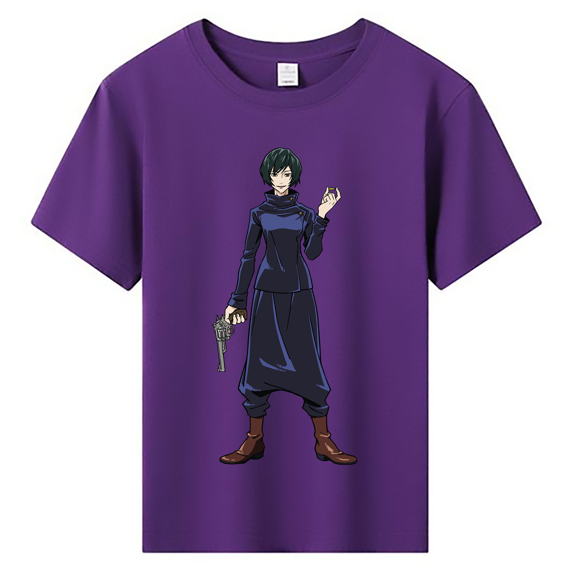 （画像用） 呪術廻戦 Jujutsu Kaisen 綿100％キッズTシャツ（フロントプリント）