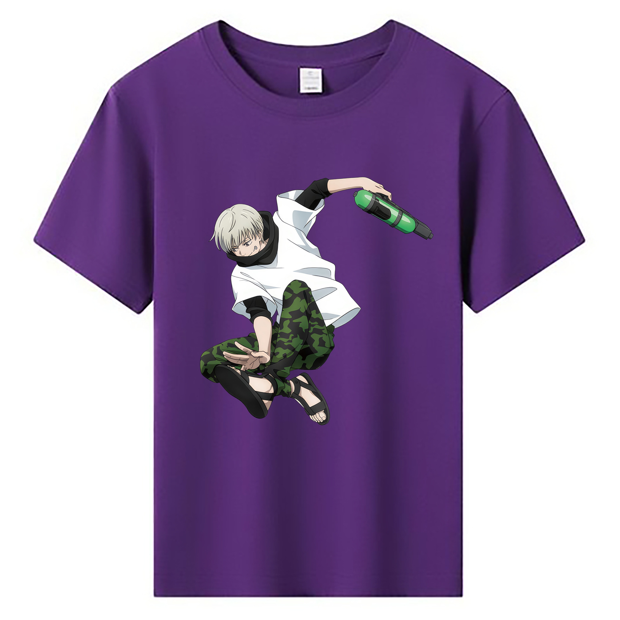 （画像用） 呪術廻戦 Jujutsu Kaisen 綿100％キッズTシャツ（フロントプリント）