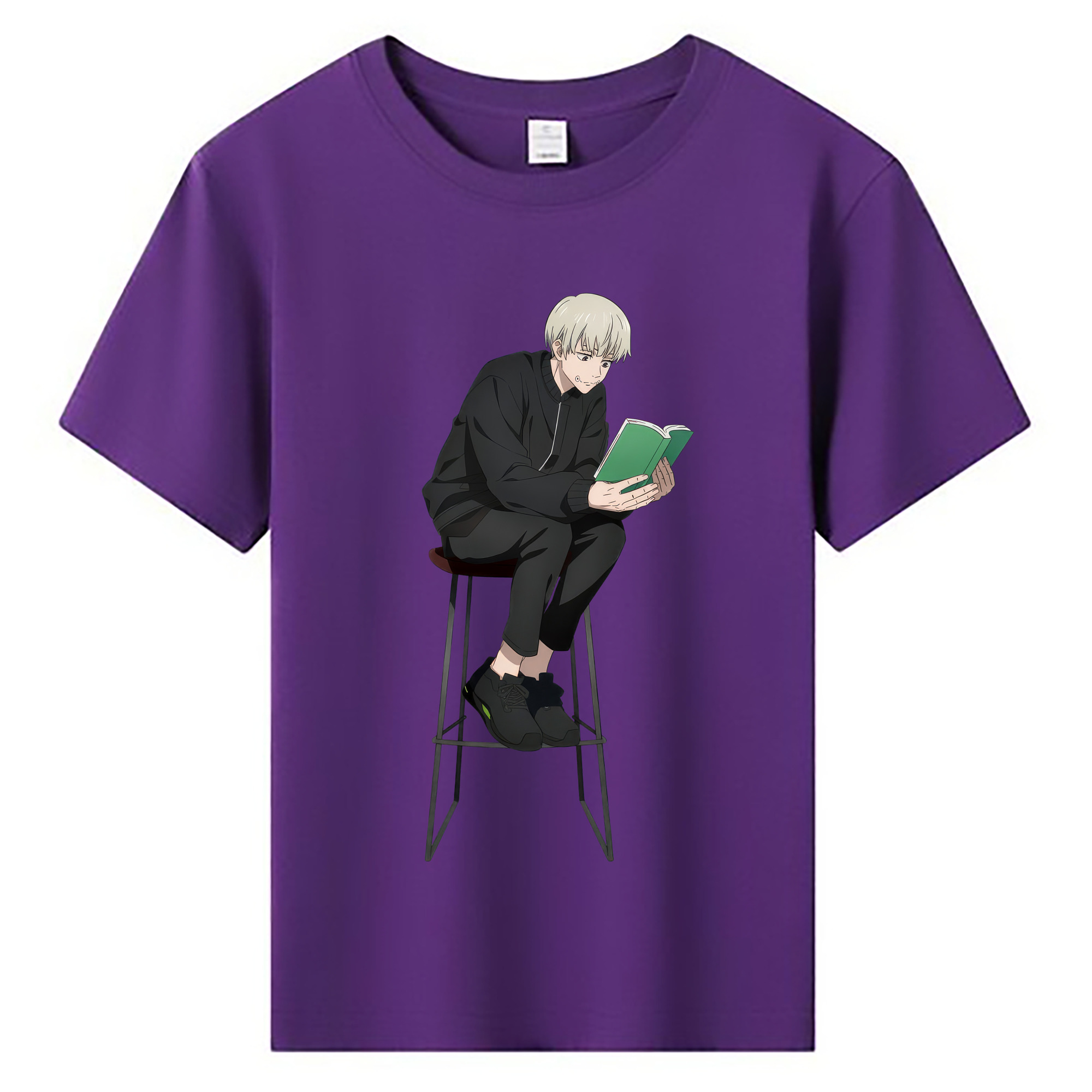 （画像用） 呪術廻戦 Jujutsu Kaisen 綿100％キッズTシャツ（フロントプリント）