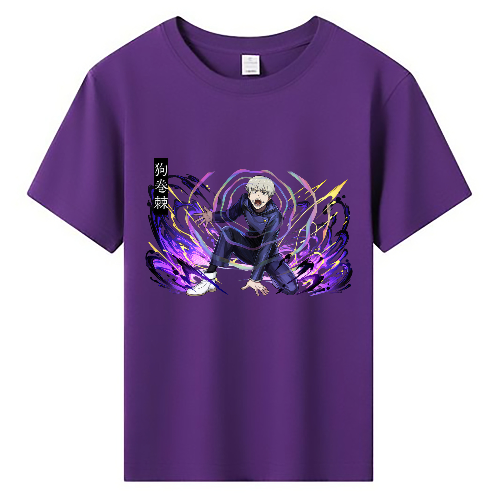 （画像用） 呪術廻戦 Jujutsu Kaisen 綿100％キッズTシャツ（フロントプリント）
