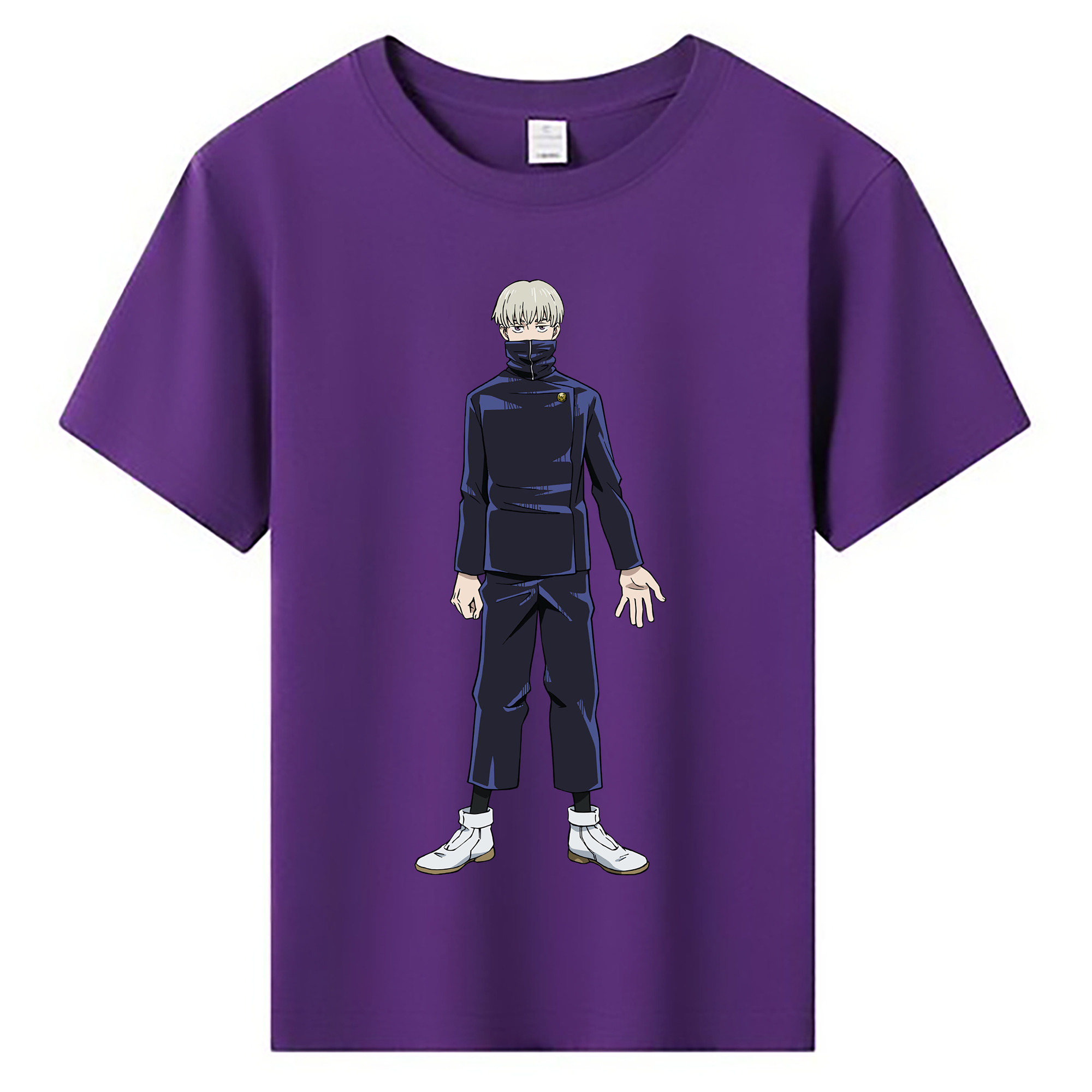 （画像用） 呪術廻戦 Jujutsu Kaisen 綿100％キッズTシャツ（フロントプリント）