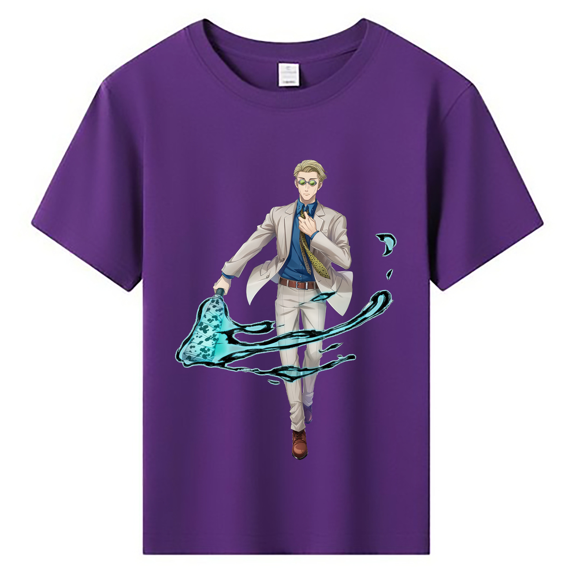 （画像用） 呪術廻戦 Jujutsu Kaisen 綿100％キッズTシャツ（フロントプリント）