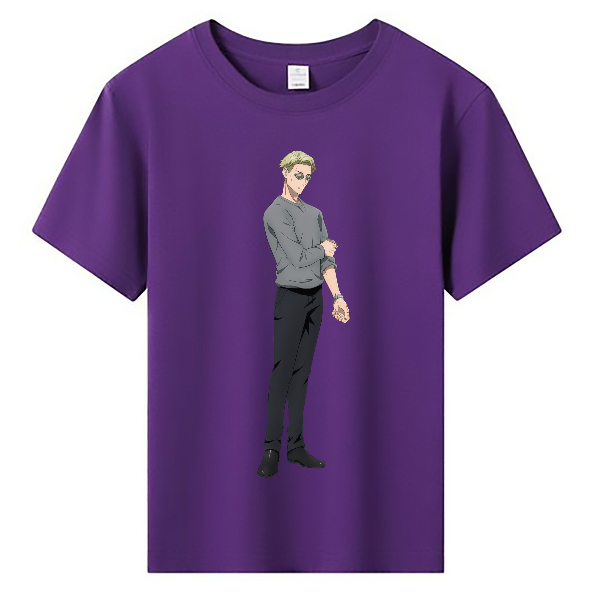 （画像用） 呪術廻戦 Jujutsu Kaisen 綿100％キッズTシャツ（フロントプリント）