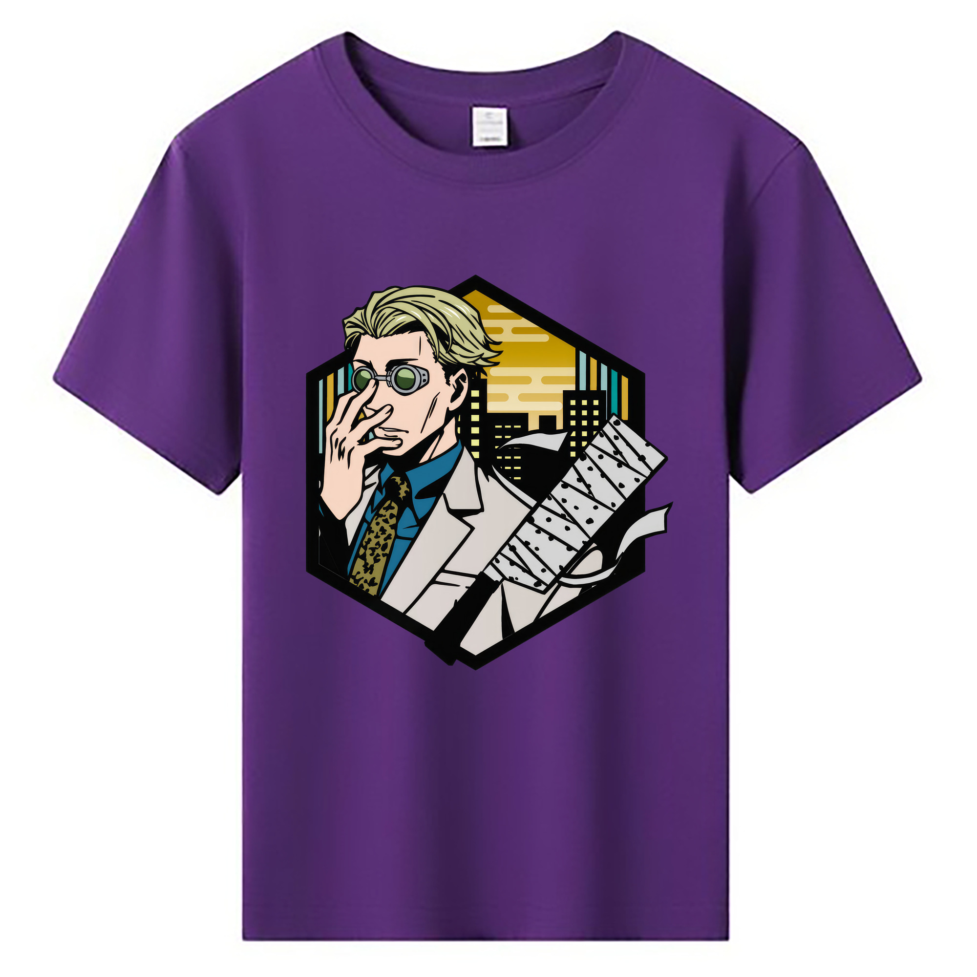 （画像用） 呪術廻戦 Jujutsu Kaisen 綿100％キッズTシャツ（フロントプリント）