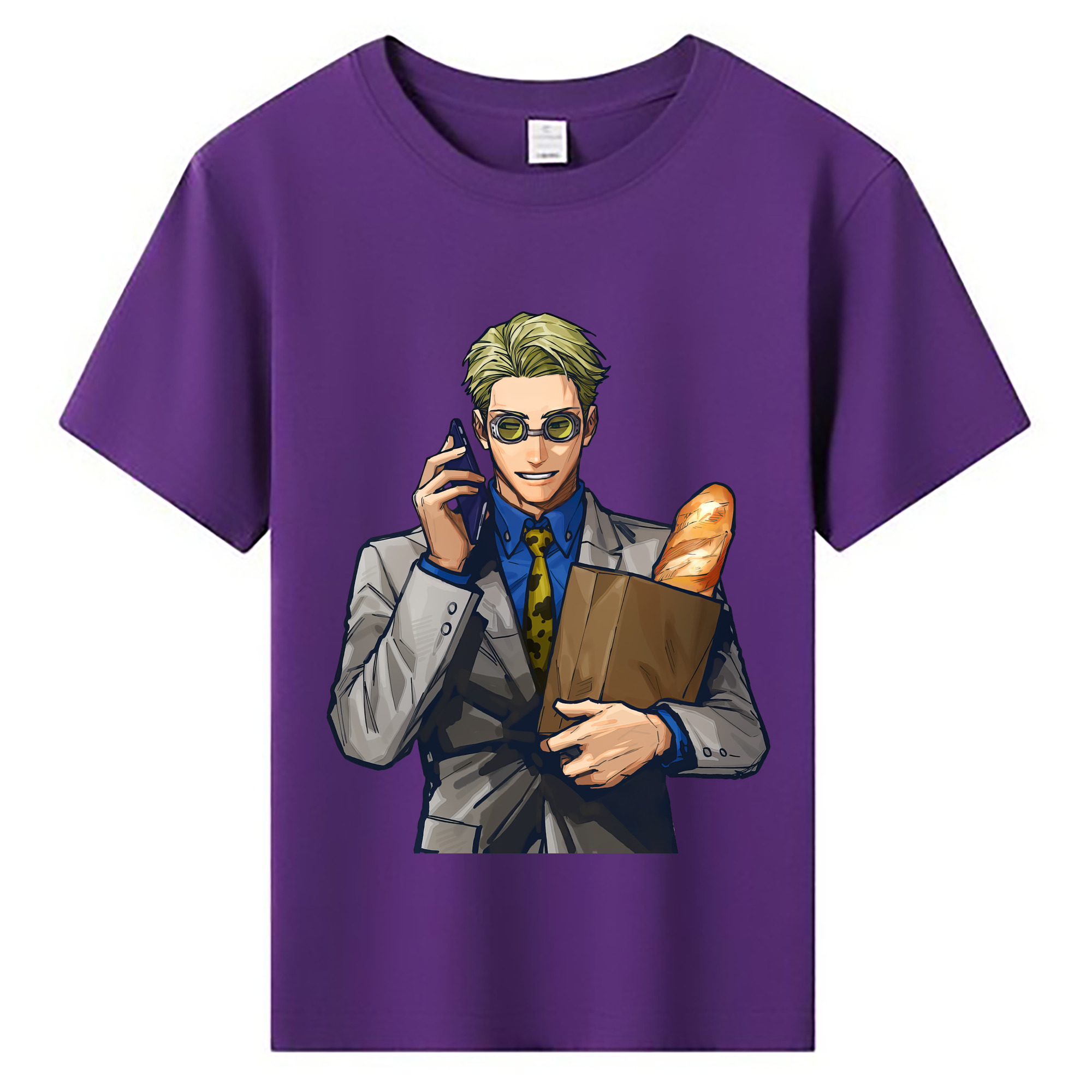 （画像用） 呪術廻戦 Jujutsu Kaisen 綿100％キッズTシャツ（フロントプリント）