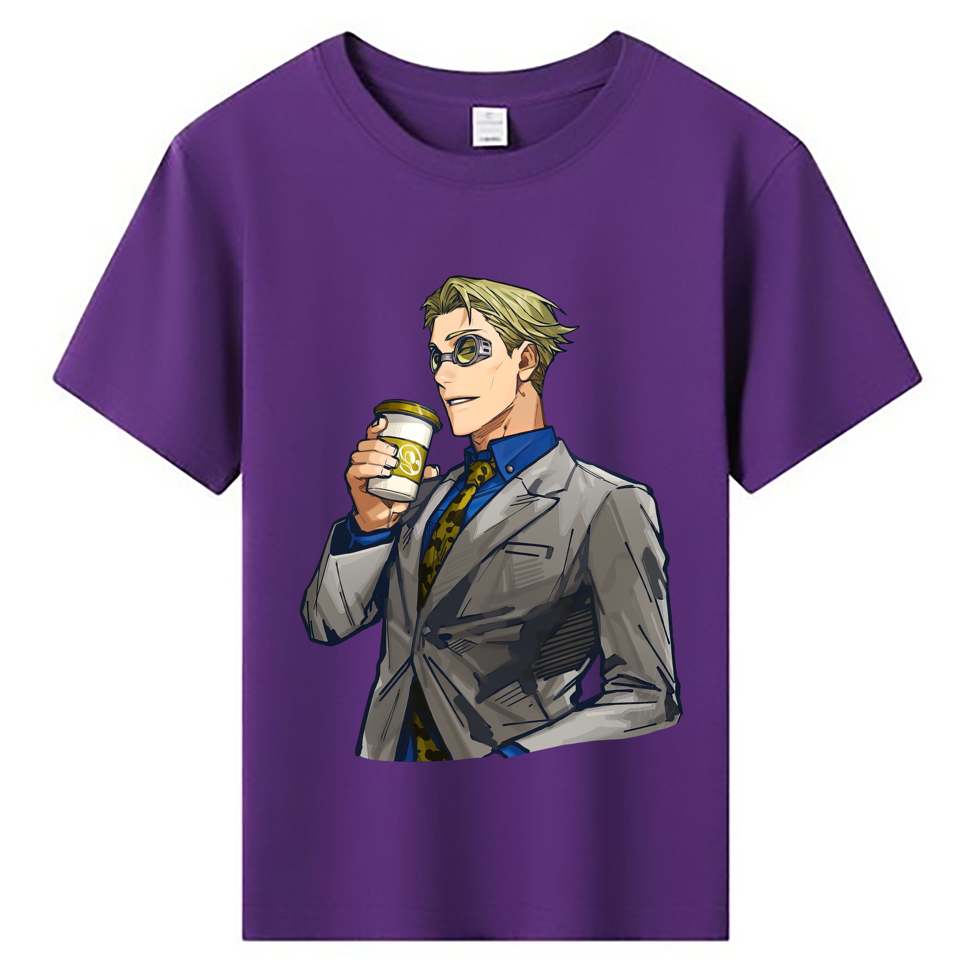（画像用） 呪術廻戦 Jujutsu Kaisen 綿100％キッズTシャツ（フロントプリント）