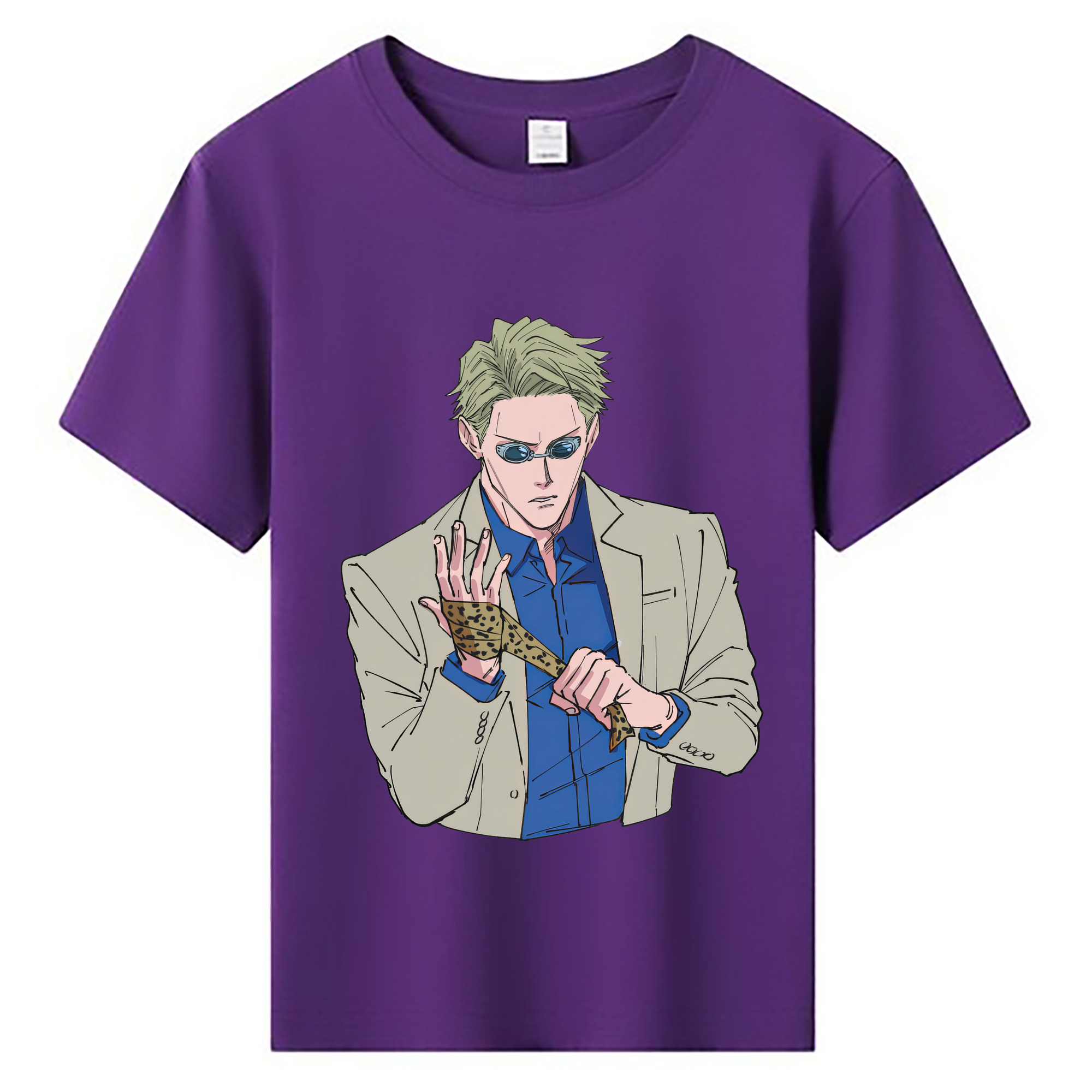 （画像用） 呪術廻戦 Jujutsu Kaisen 綿100％キッズTシャツ（フロントプリント）