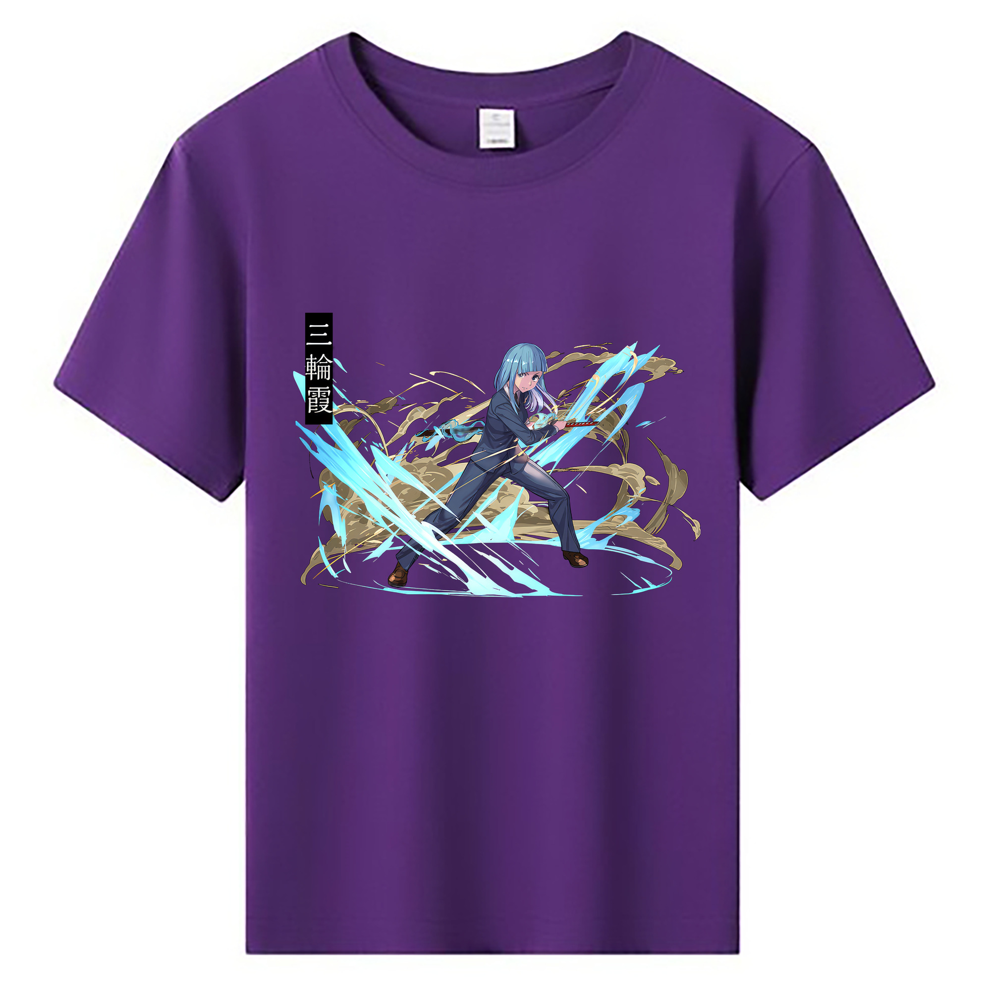 （画像用） 呪術廻戦 Jujutsu Kaisen 綿100％キッズTシャツ（フロントプリント）