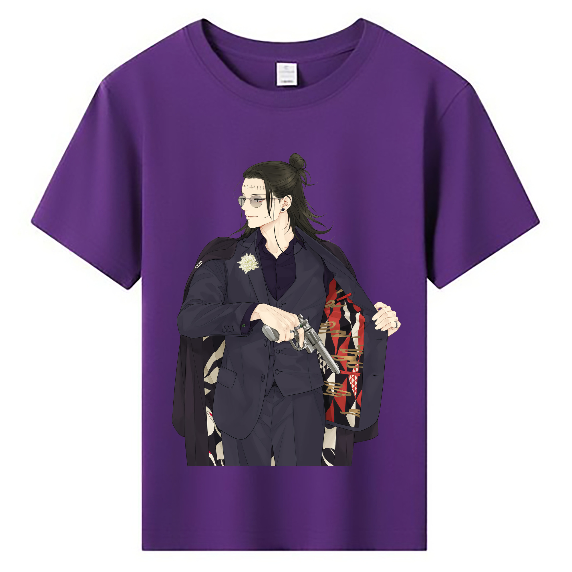 （画像用） 呪術廻戦 Jujutsu Kaisen 綿100％キッズTシャツ（フロントプリント）