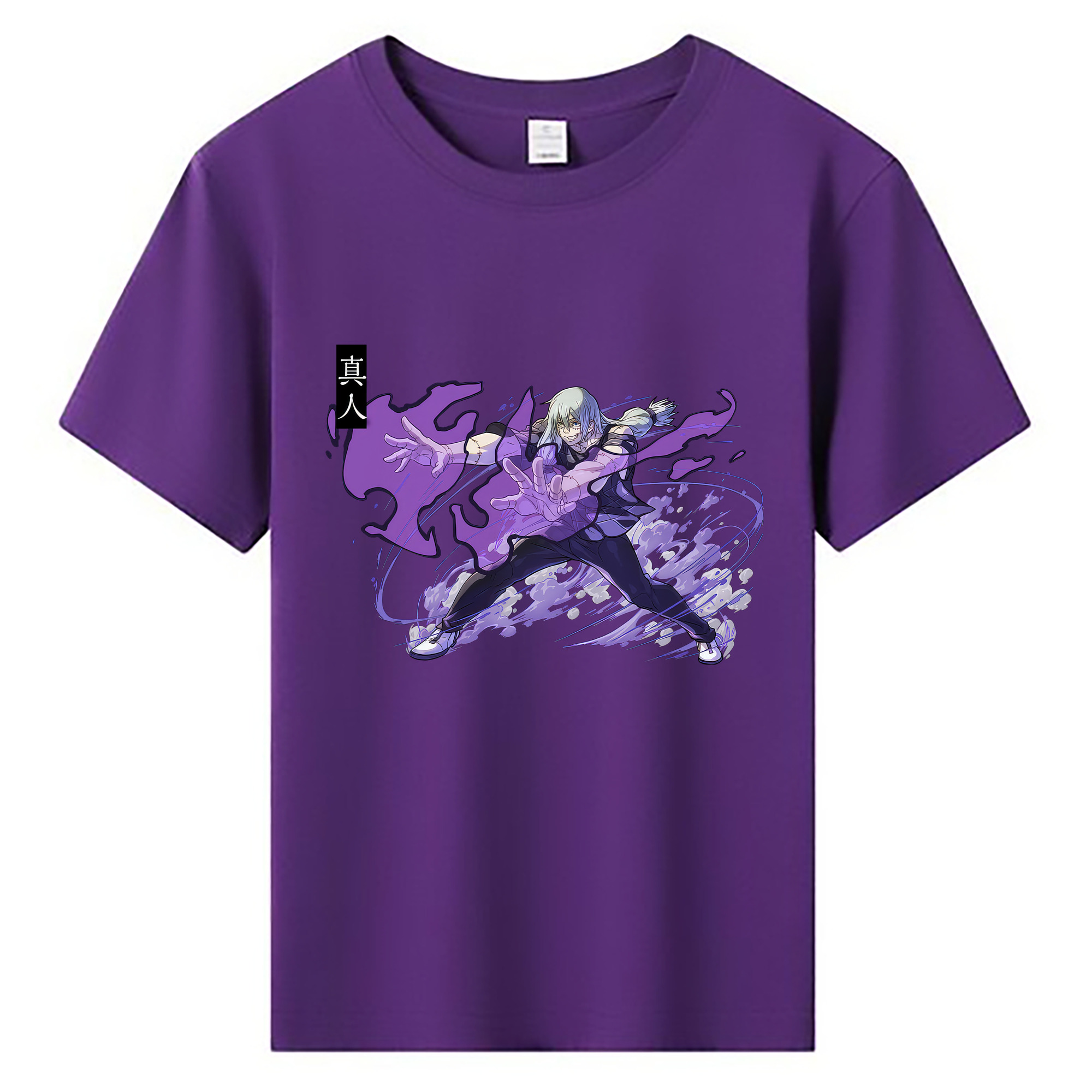 （画像用） 呪術廻戦 Jujutsu Kaisen 綿100％キッズTシャツ（フロントプリント）